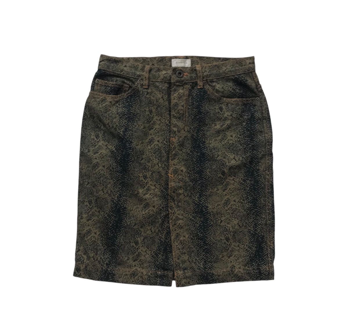 Hysteric Glamour Hysteric Glamour Snake Print Midi Skirt Size 27" / US 4 / IT 40 - 2 Thumbnail