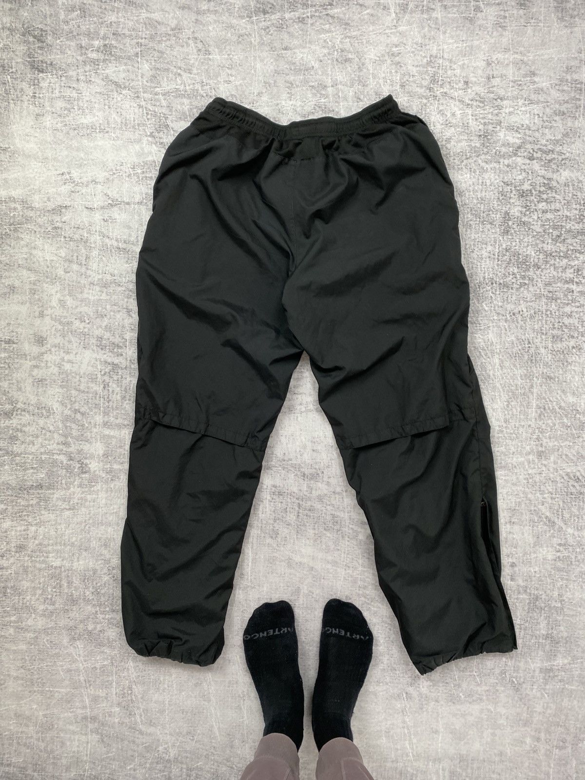 Nike × Vintage Nylon black Inter football sweatpants Size US 36 / EU 52 - 8 Thumbnail
