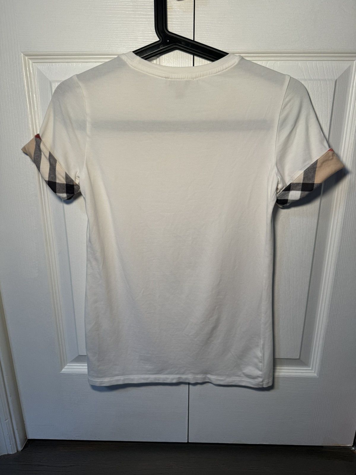 Burberry Burberry white short sleeve simple tee Size XS / US 0-2 / IT 36-38 - 5 Thumbnail