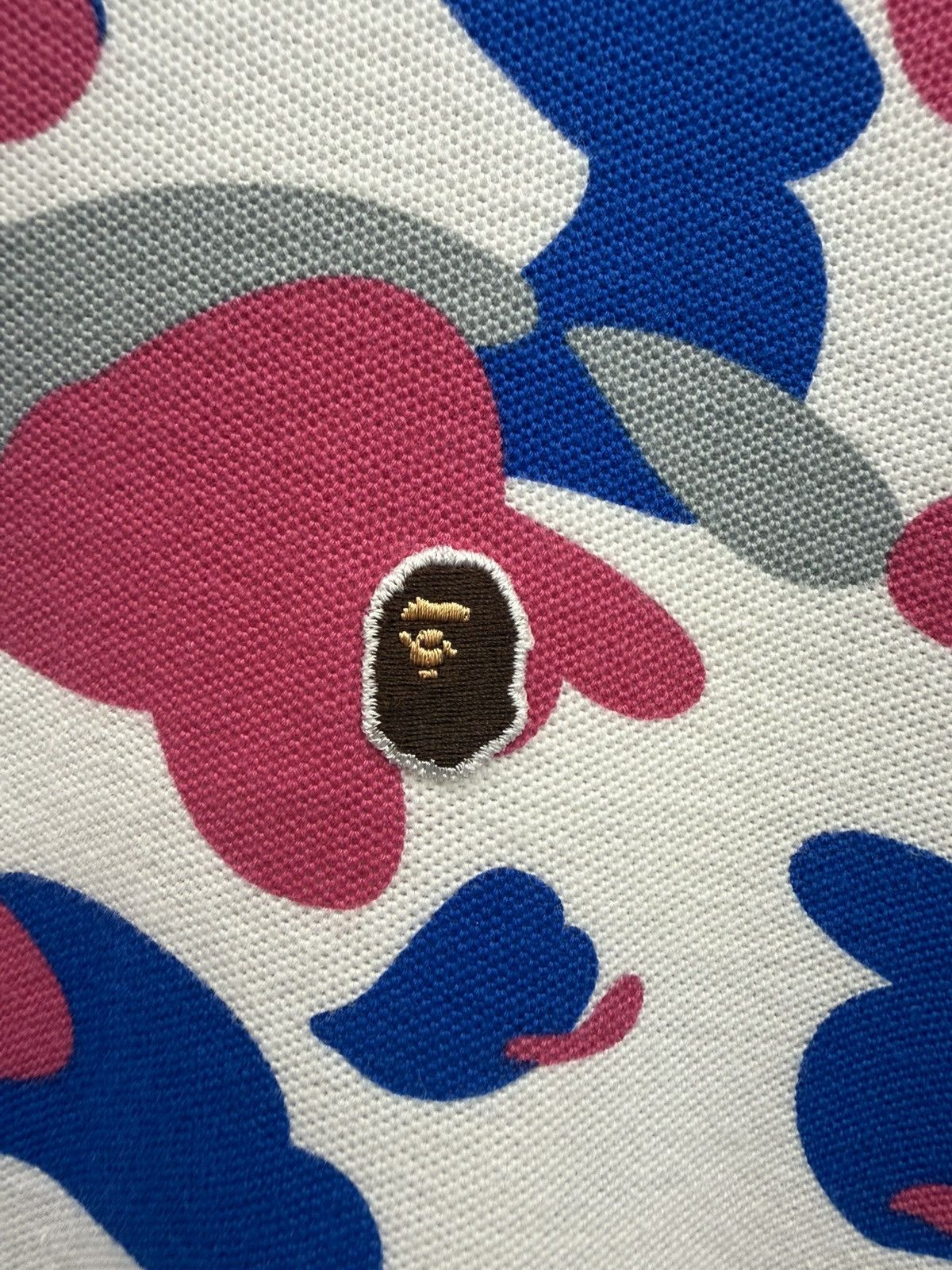 Bape BAPE POLO PINK BLUE CAMO Size US M / EU 48-50 / 2 - 3 Thumbnail