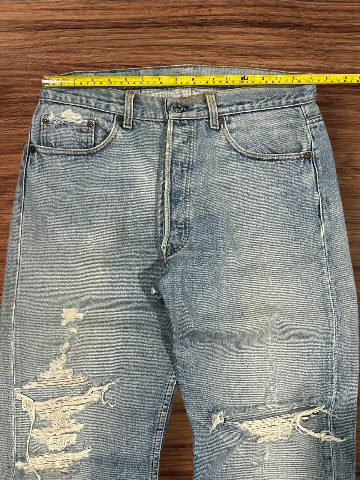 Levi's × Vintage ⚡️80’s⚡️Vintage Levi’s 501XX Made in USA - 90s Denim W34 L32 Size US 34 / EU 50 - 17 Thumbnail
