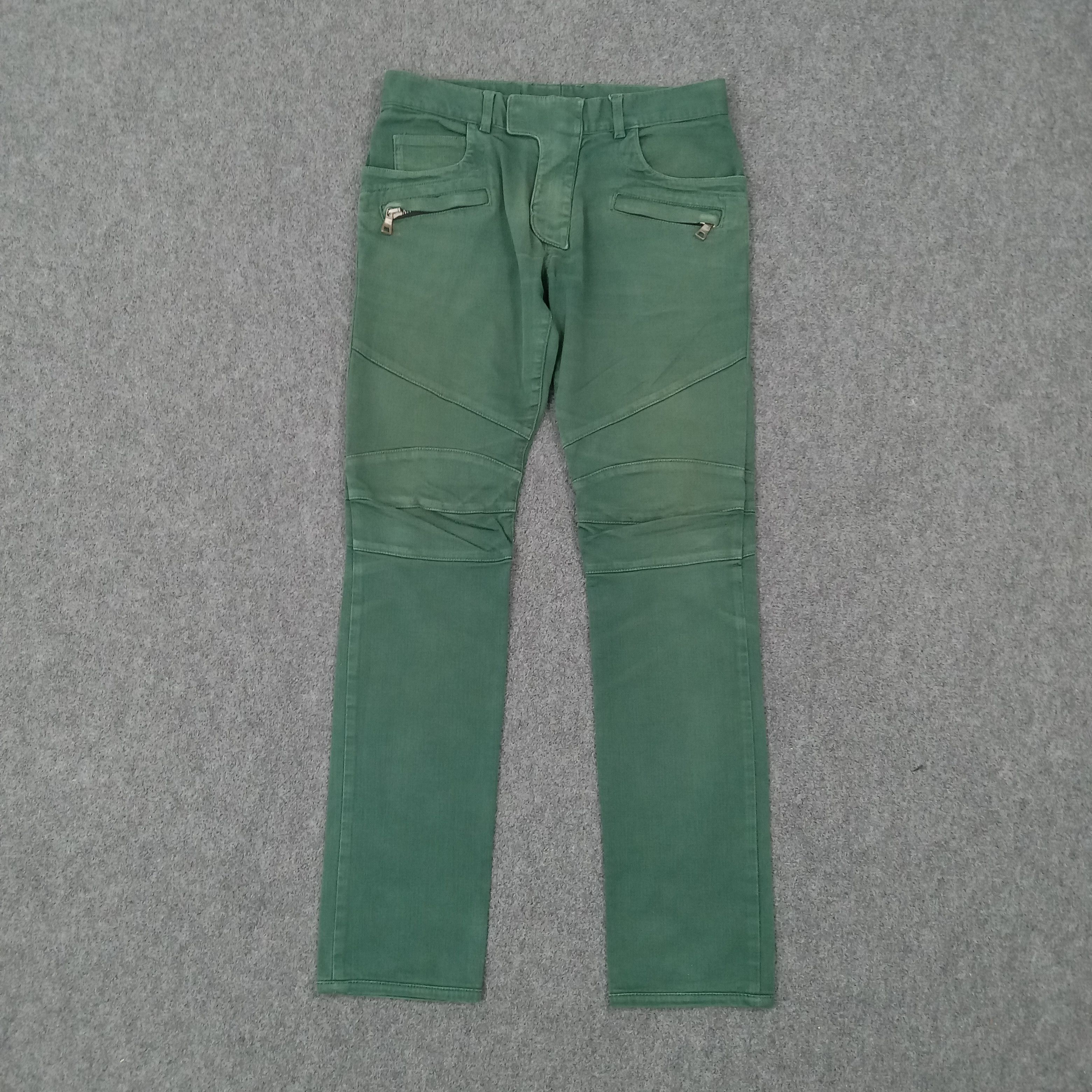 Balmain Balmain Paris Bikers Style Pants C265N3 Size US 30 / EU 46 - 1 Thumbnail