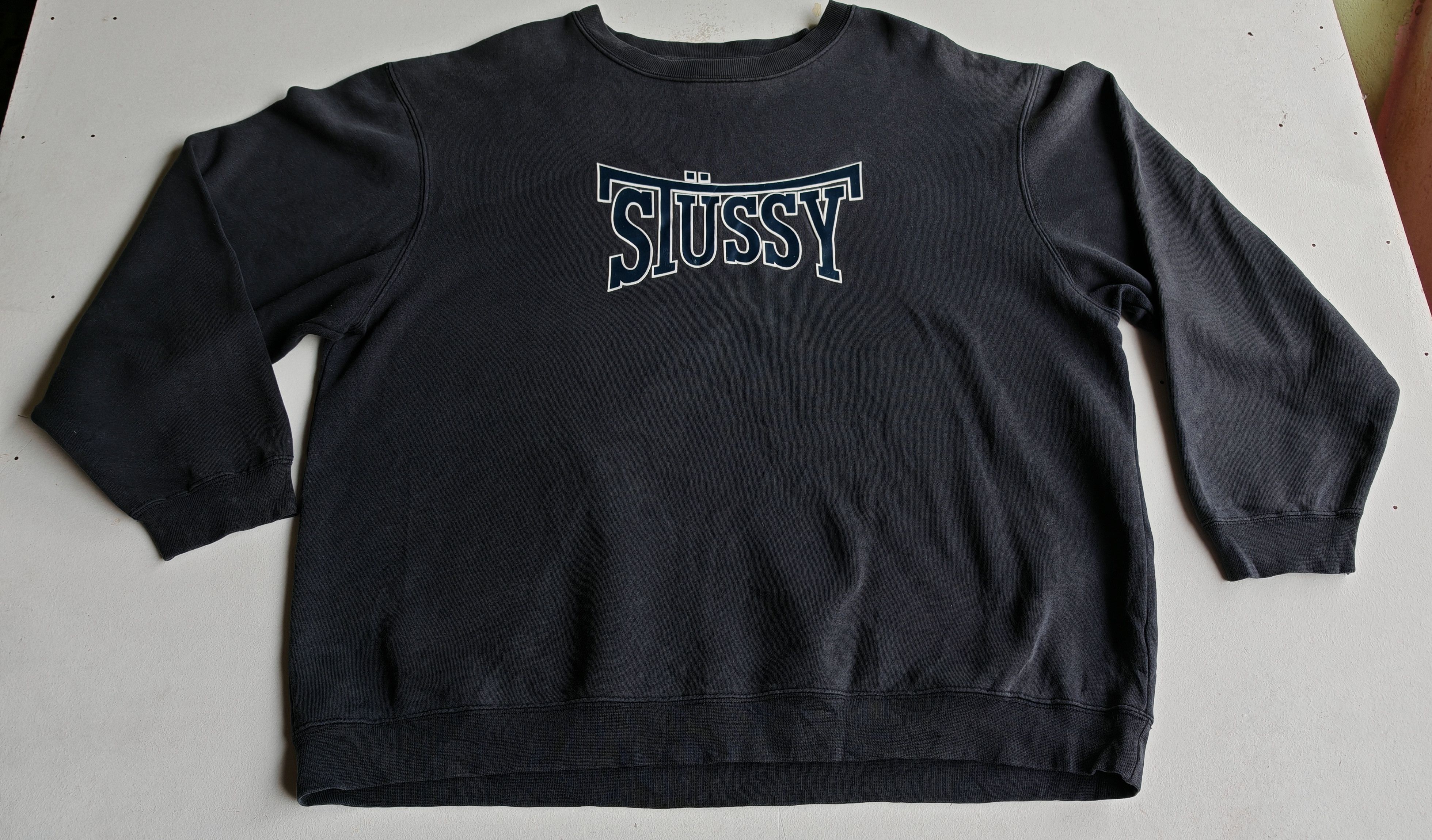 Stussy Stussy Big Logo Sweatshirt Size US XL / EU 56 / 4 - 7 Thumbnail