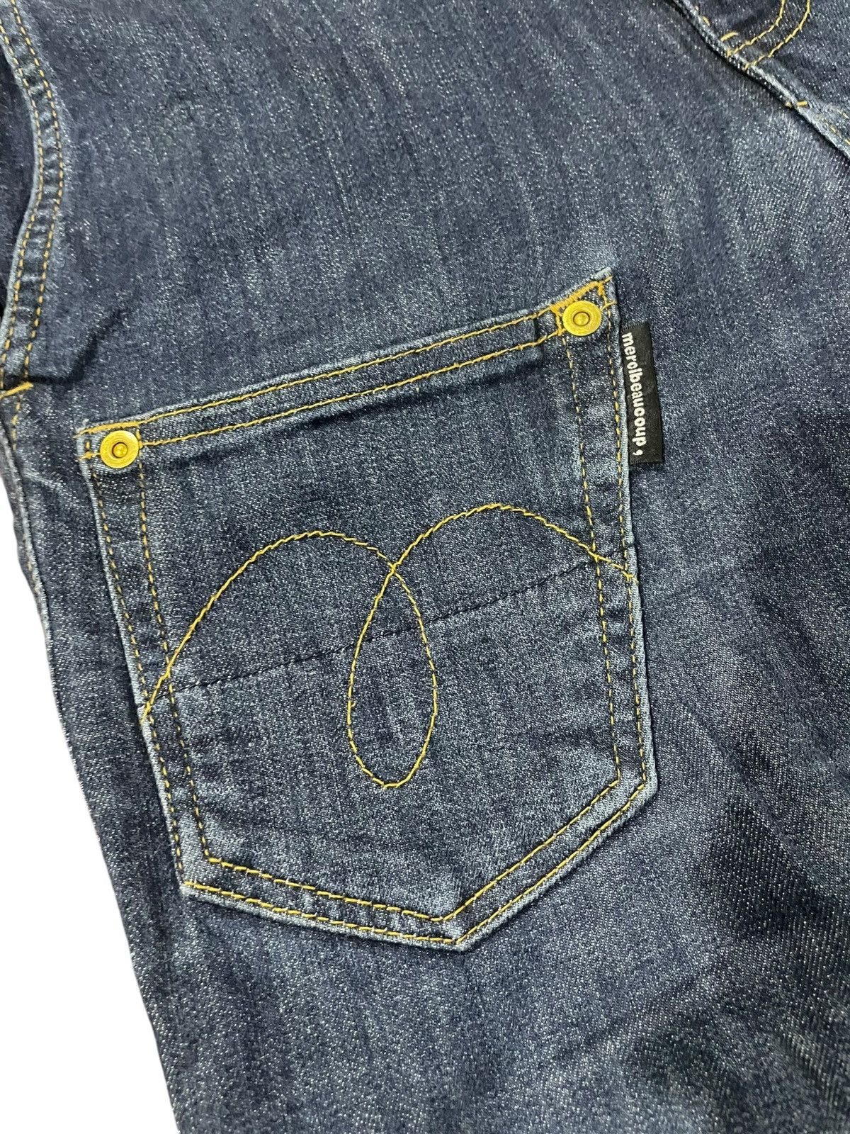 Issey Miyake Mercibeaucoup Issey Miyake Drop Crotch Jeans Size US 30 / EU 46 - 8 Thumbnail