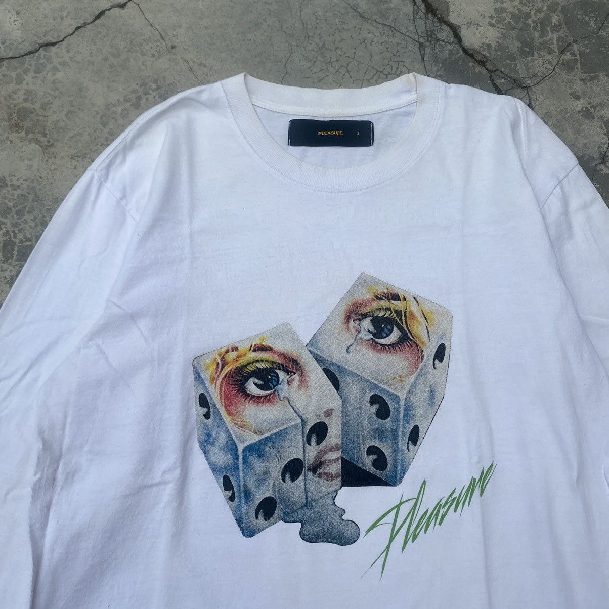 Pleasures 🔥PLEASURES🔥 DICE TEARS Long Sleeves Size US L / EU 52-54 / 3 - 2 Thumbnail