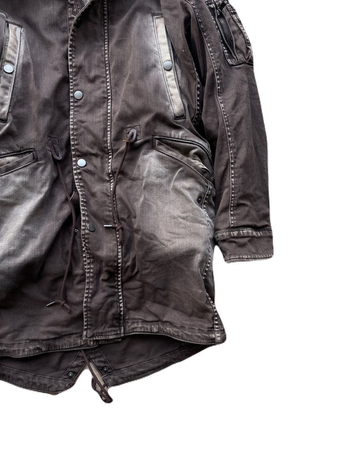 If Six Was Nine 2000s Japanese archive Vkei Y2K Military Gimmic Parka Size US S / EU 44-46 / 1 - 6 Thumbnail