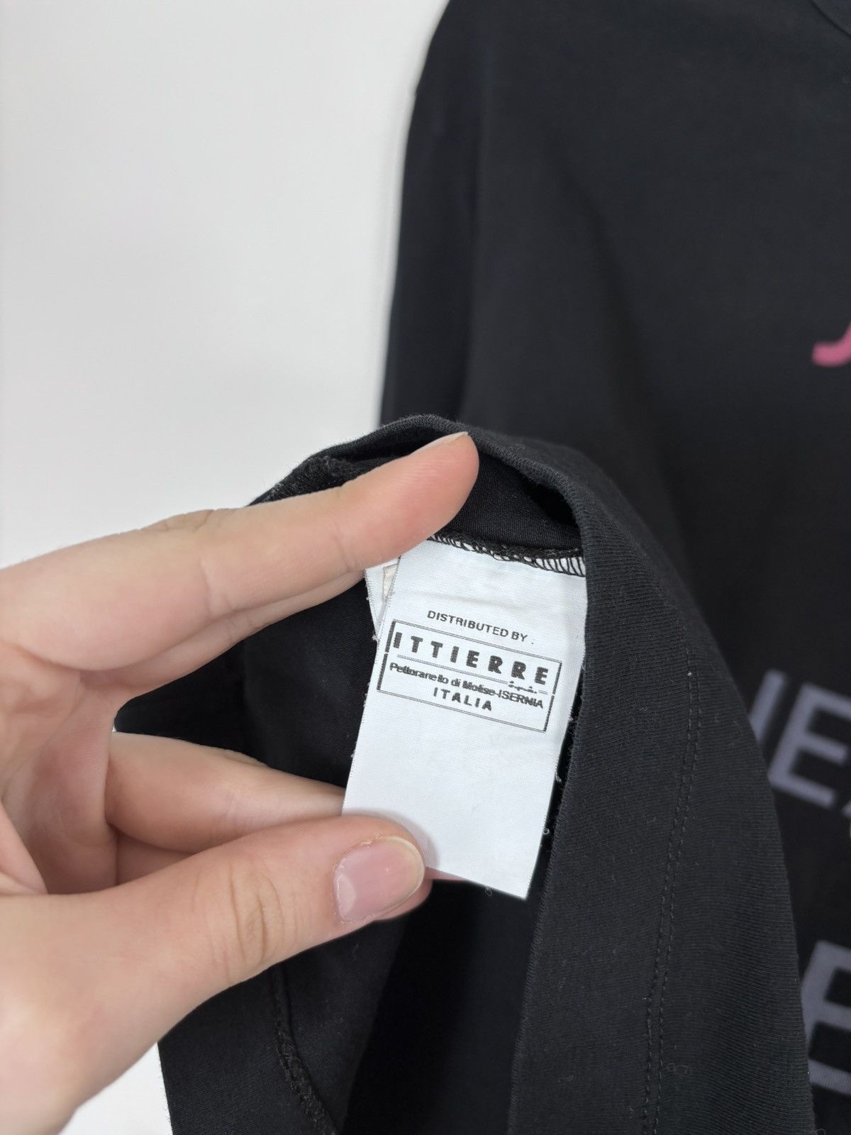 Versace Jeans Couture Versace Jeans Couture Vintage Monogram Black Long Sleeve Tee Size US M / EU 48-50 / 2 - 8 Thumbnail