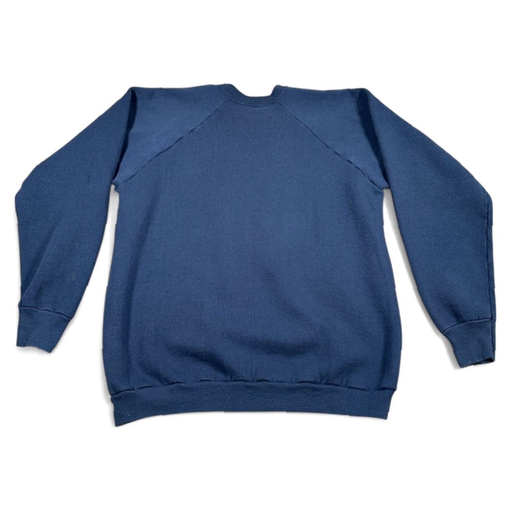 Fruit Of The Loom VINTAGE Grandma Sweater Nike Shirt Adult XL Blue Quote Raglan Crew Neck USA Made 90s Size US L / EU 52-54 / 3 - 3 Thumbnail