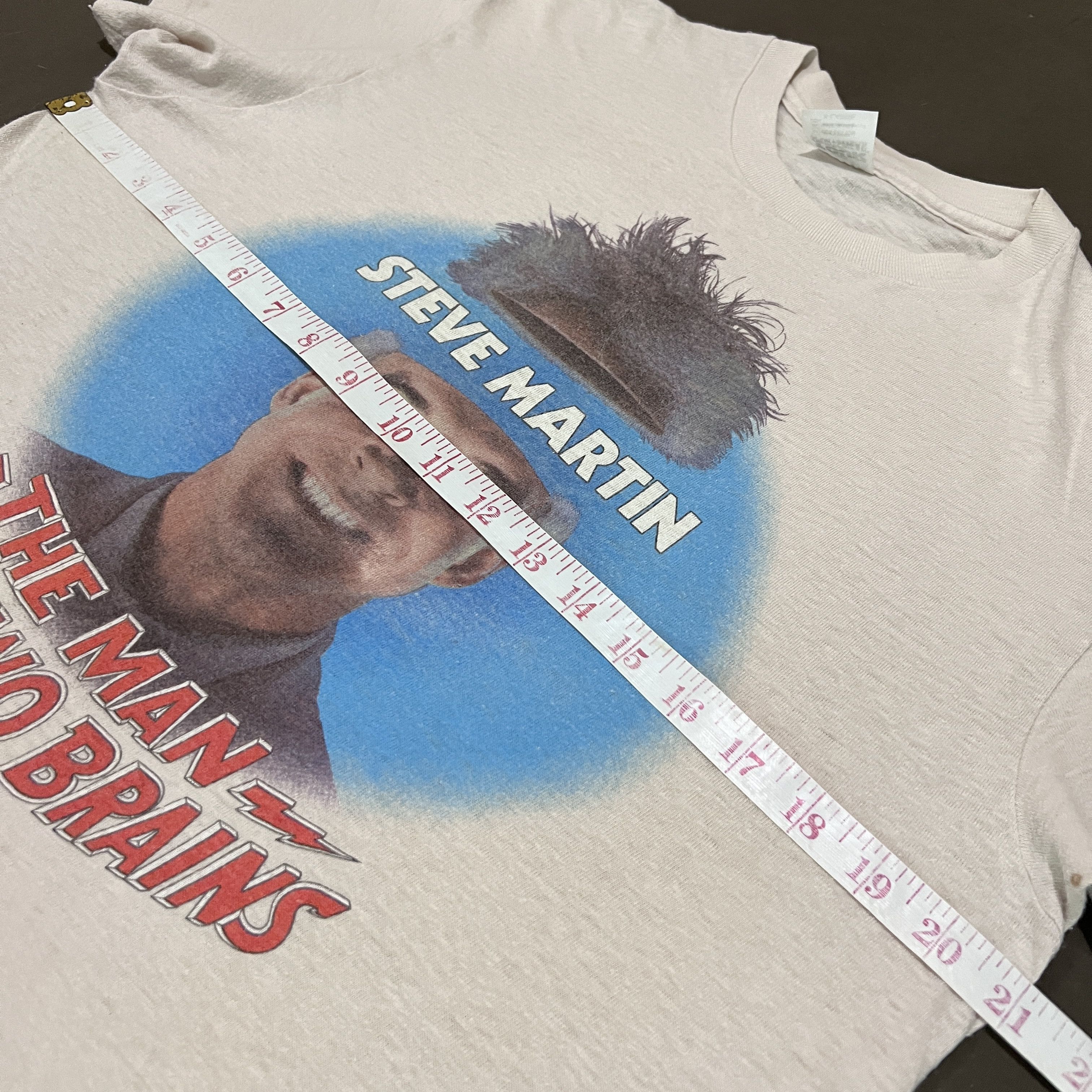 Expert Horror Vtg 80s Steve Martin The Man with Two Brains comedy Movie Size US XL / EU 56 / 4 - 11 Thumbnail