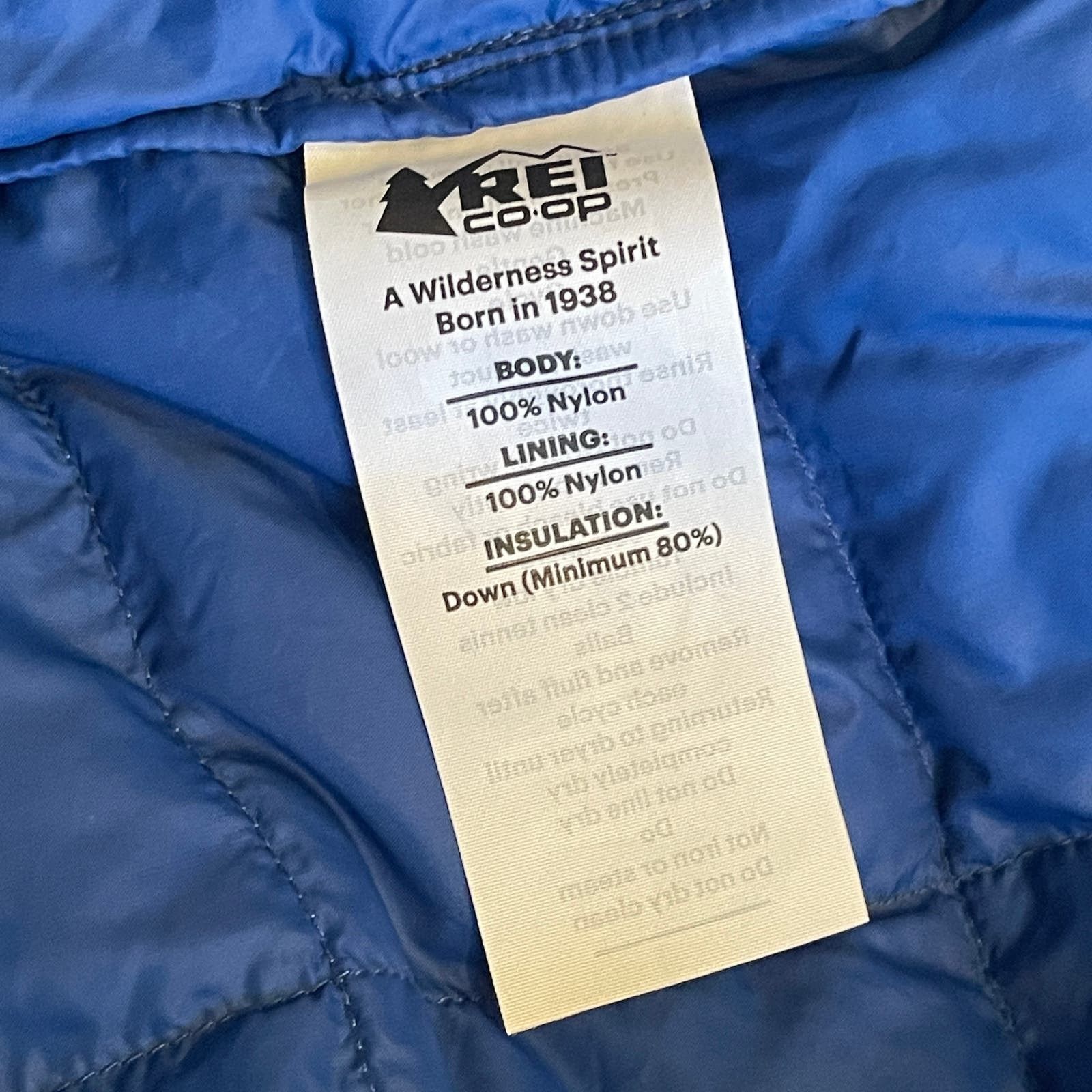Rei REI Co-Op Men's Lightweight Down Vest Size Large WORN ONCE Size US L / EU 52-54 / 3 - 4 Thumbnail