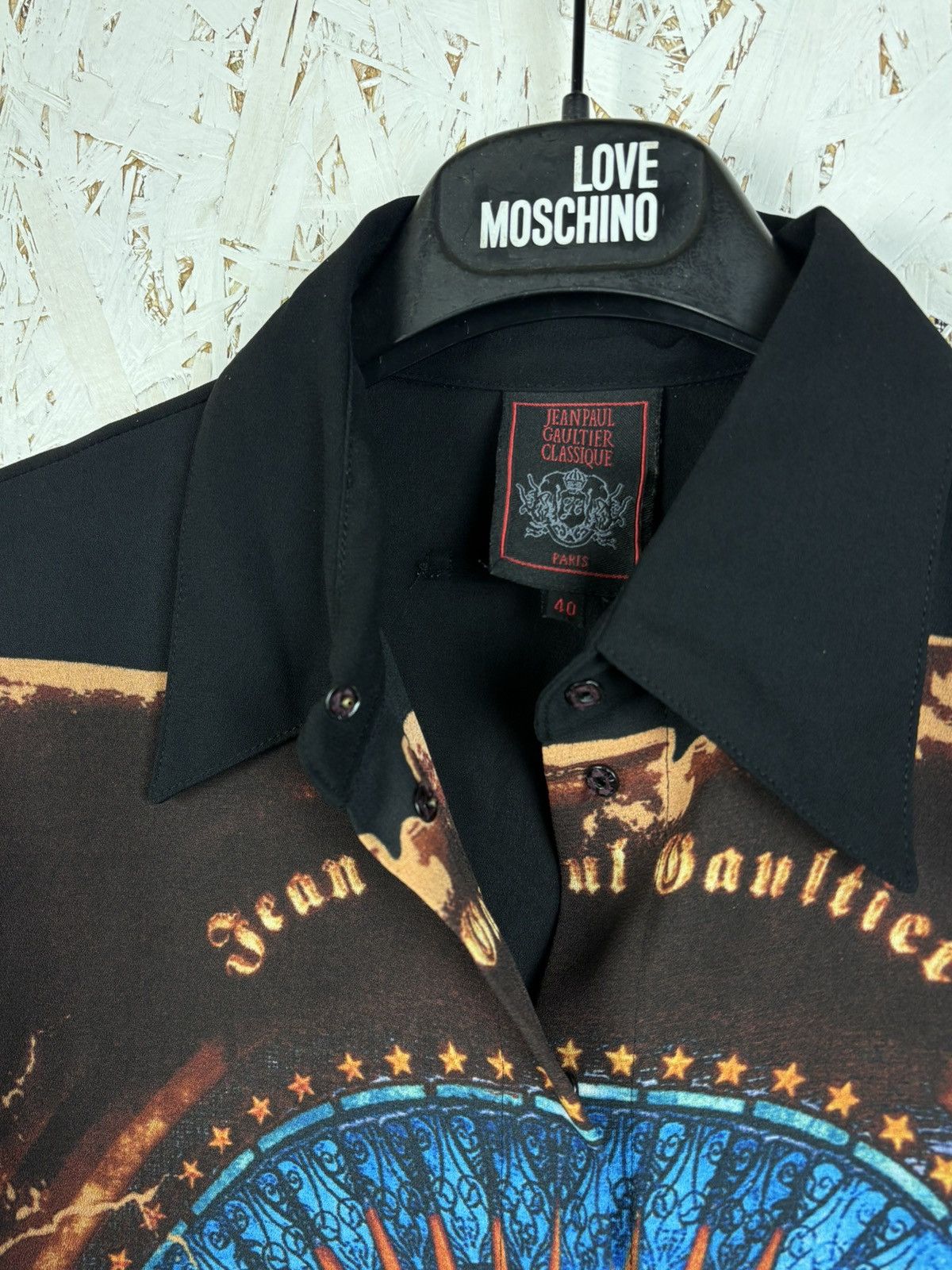 Jean Paul Gaultier Jean Paul Gaultier SS98 Marilyn Manson Pope Button Up Shirt Size S / US 4 / IT 40 - 6 Thumbnail