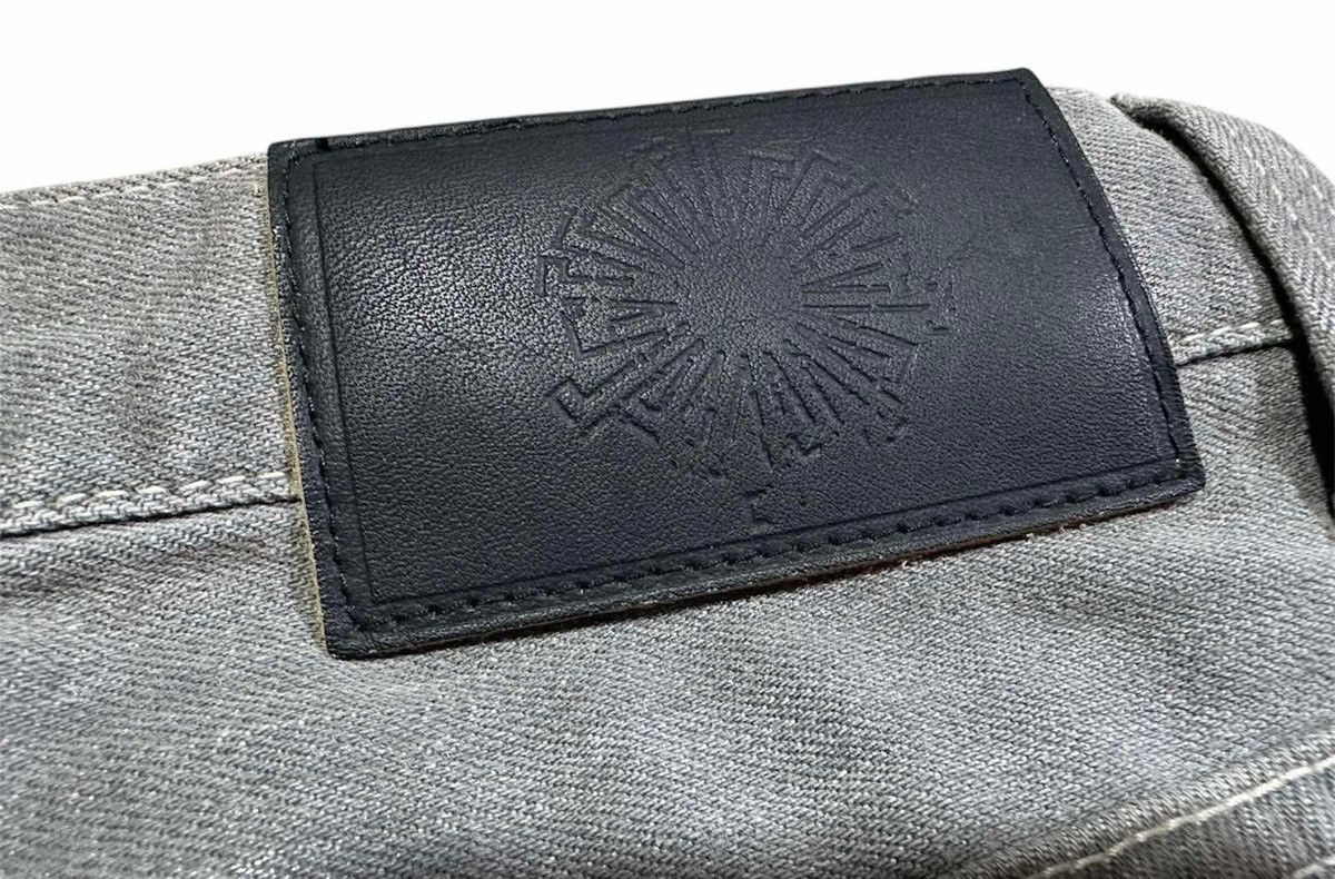 If Six Was Nine × Le Grande Bleu (L.G.B.) × Tornado Mart 🔥Y2K Archived Tornado Mart Denim Charcoal Mud Wash Glitter Size US 30 / EU 46 - 13 Thumbnail