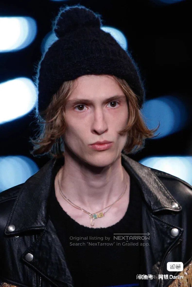 Saint Laurent Paris Saint Laurent Paris Black Wool and Cashmere Pom Pom Hat Size ONE SIZE - 5 Thumbnail