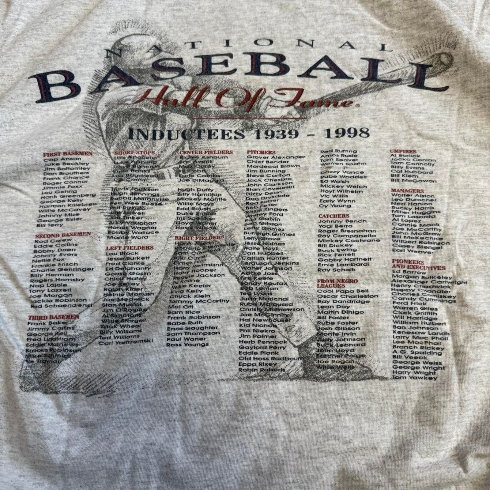 Other Vintage national baseball hall of fame shirt Size US M / EU 48-50 / 2 - 4 Thumbnail