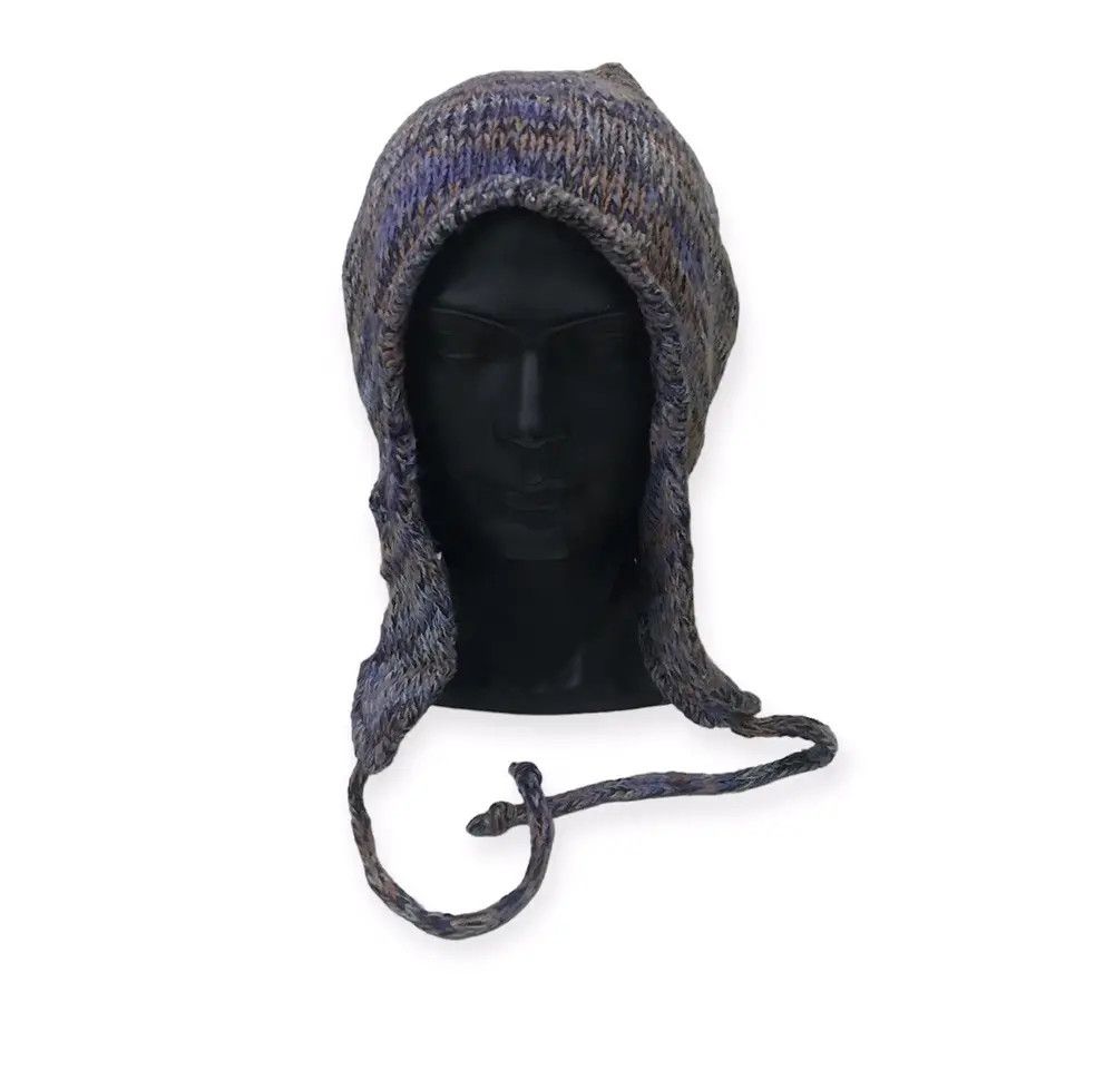 Japanese Brand × Kapital × Vintage Japanese Brand Knit Earflap Beanie Hat Size ONE SIZE - 1 Thumbnail