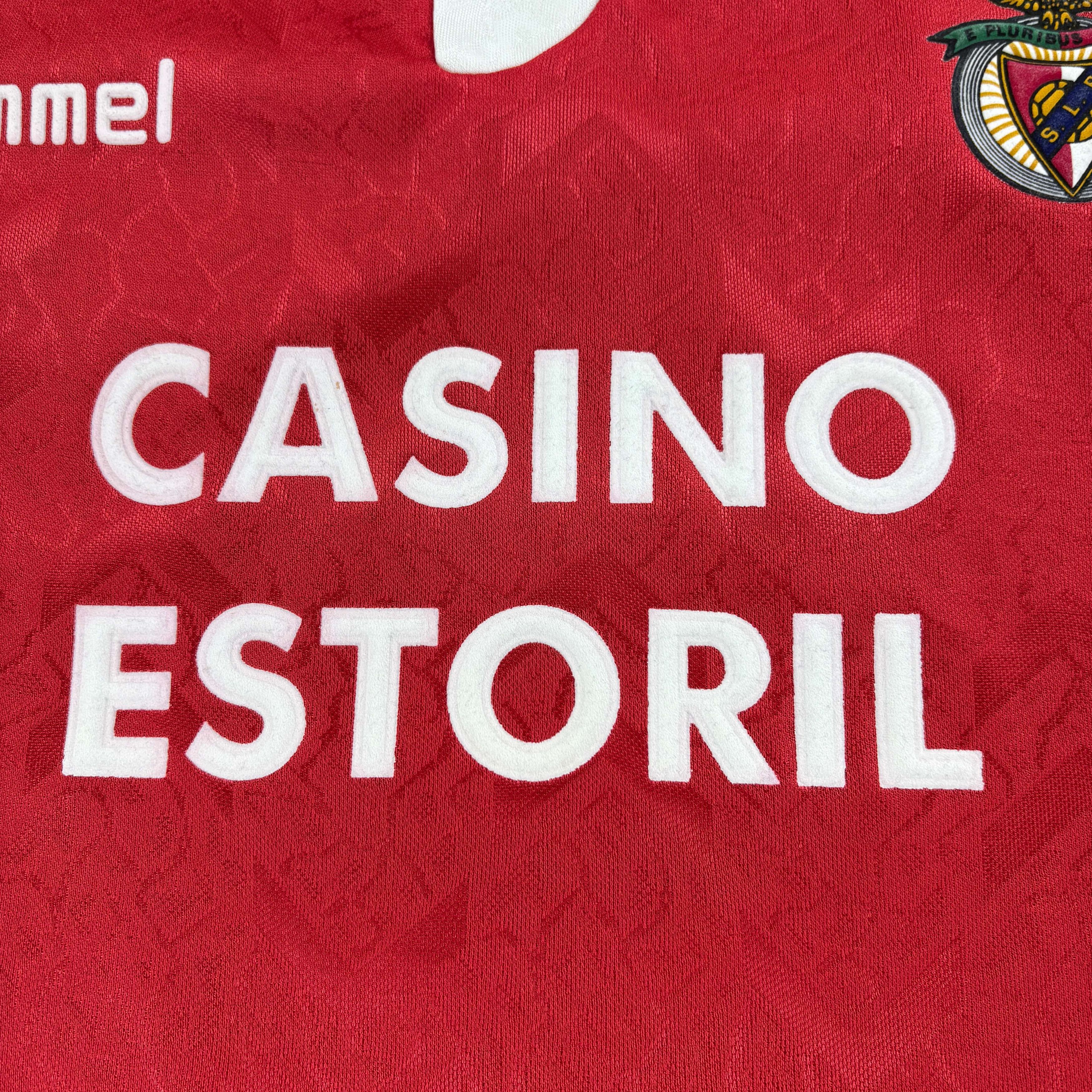 Hummel Benfica 1992-93 Hummel home football jersey shirt size S Size US S / EU 44-46 / 1 - 6 Thumbnail