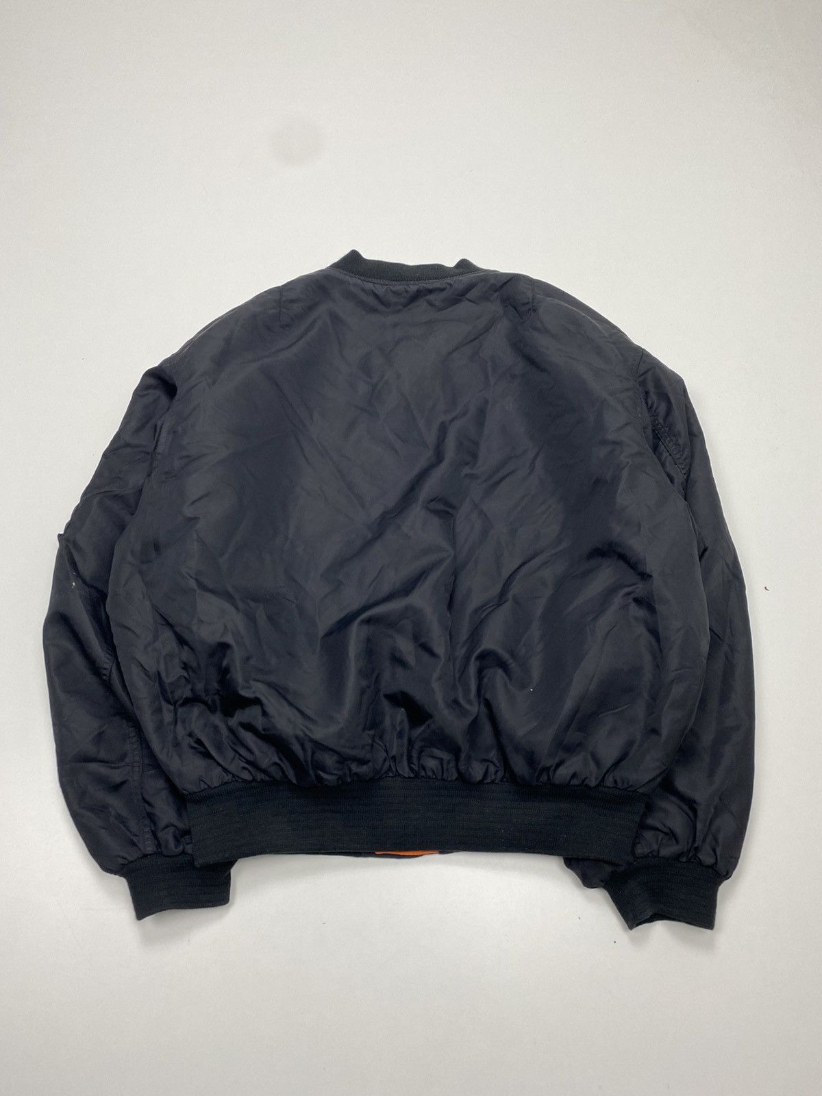 Levi's Levi's Vintage MA-1 Bomber Jacket Black/Orange XL Size US XL / EU 56 / 4 - 11 Thumbnail