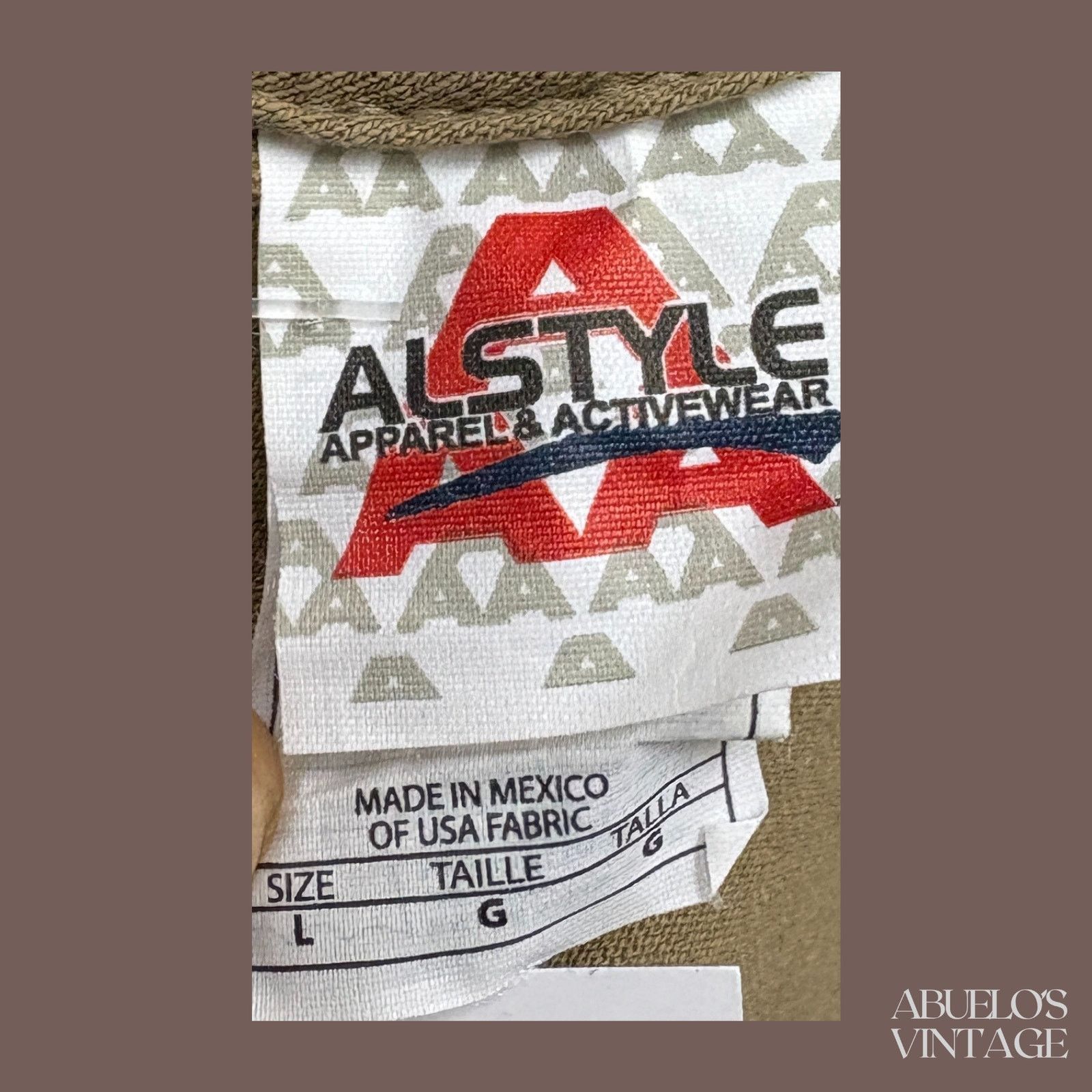 Alstyle VTG Wildlife Tee | Alstyle Brown Graphic | 2000s Size US L / EU 52-54 / 3 - 4 Thumbnail