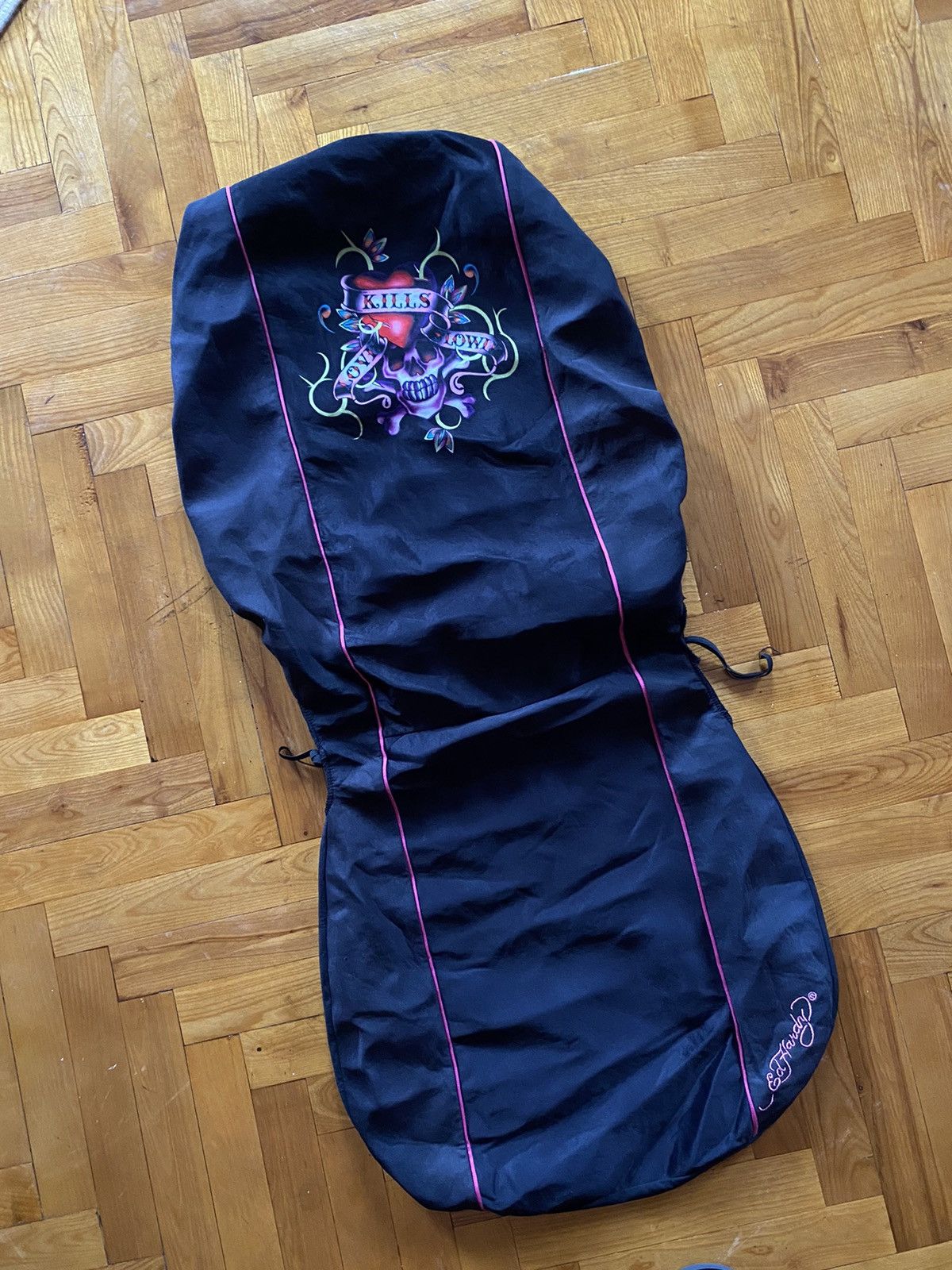 Ed Hardy × Vintage 🔥Vintage 90s Ed Hardy Car Seat Case Size US M / EU 48-50 / 2 - 2 Thumbnail