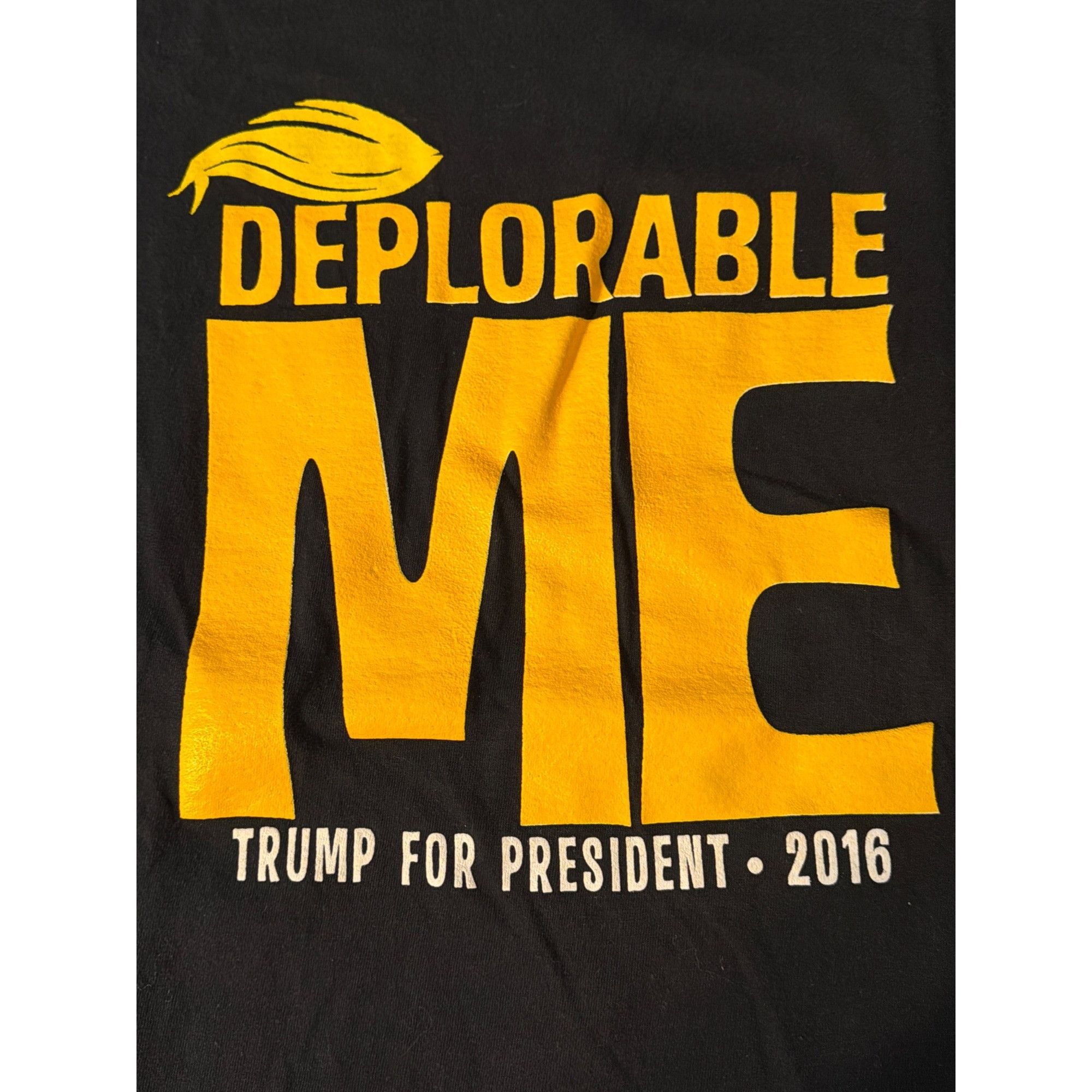 Port & Company Deplorable Me Trump For President 2016 T Shirt Black Yellow Size US XXL / EU 58 / 5 - 2 Thumbnail