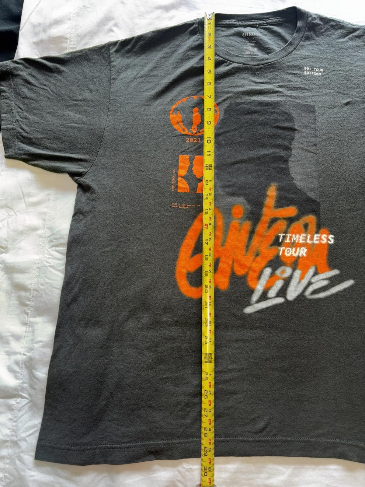 Designer Giveon Limited Edition Timeless Tour Live T-Shirt 2021 Size US XL / EU 56 / 4 - 6 Thumbnail