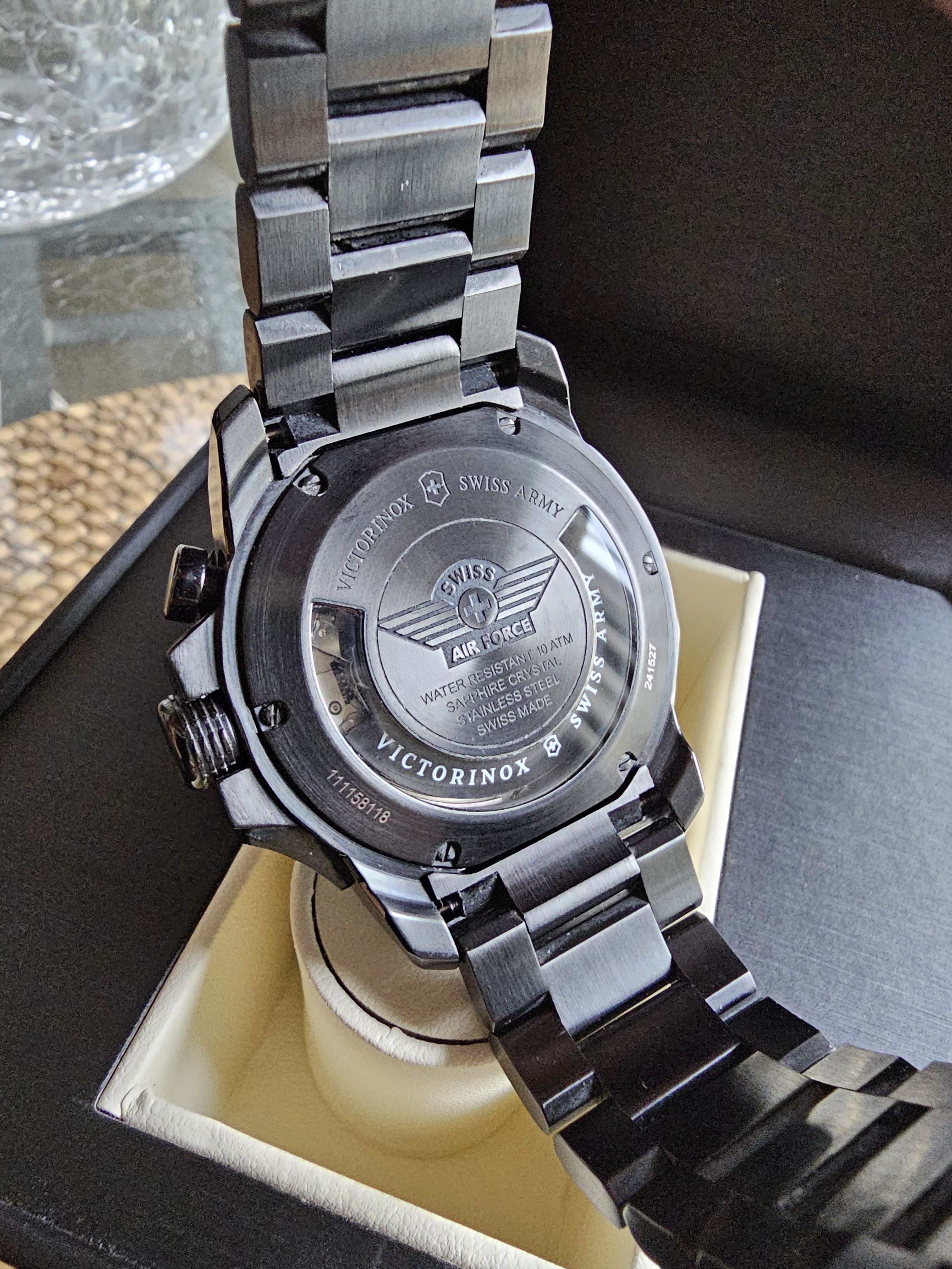 Victorinox Victorinox Swiss Army Alpnach Automatic Chronograph 241527 Size ONE SIZE - 4 Thumbnail