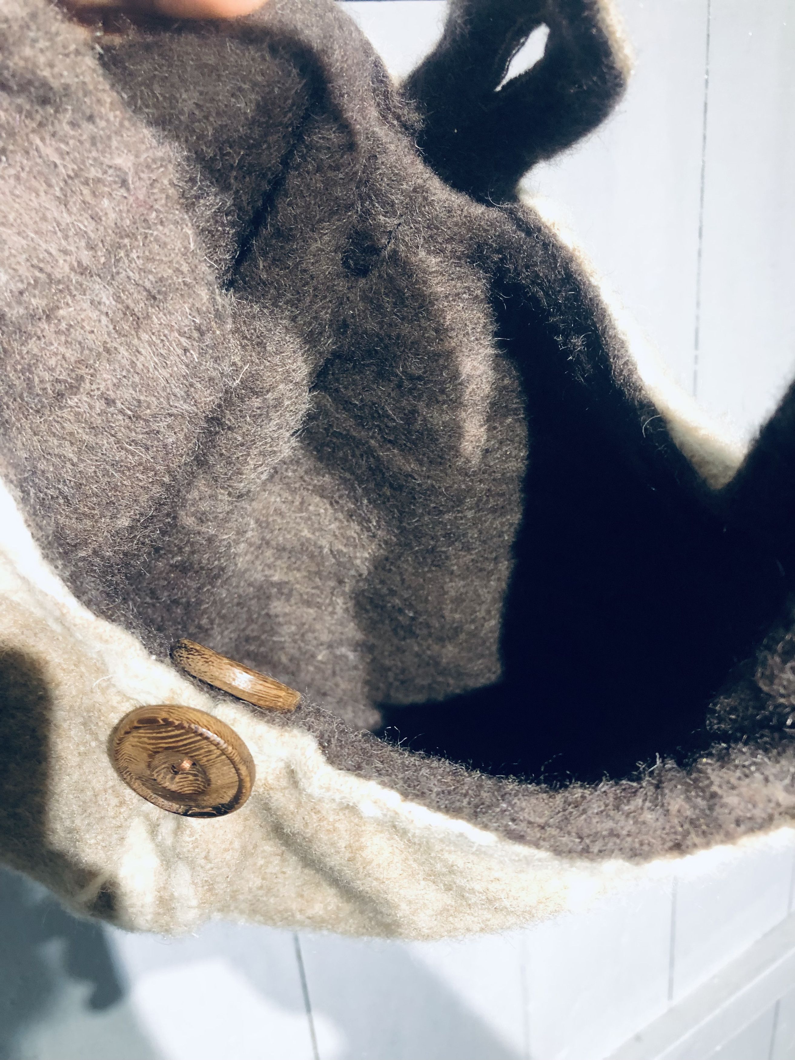 Designer × Japanese Brand JAPANESE BISHU WOOL STYLE MINI HANDCARRY BAG Size ONE SIZE - 7 Thumbnail