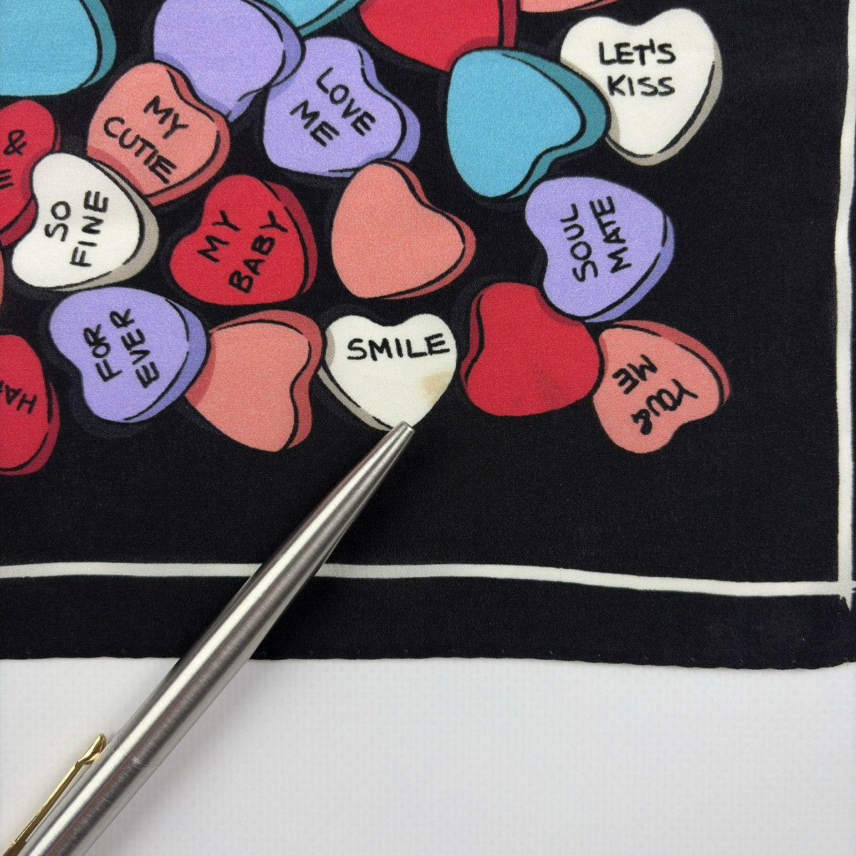 Moschino MOSCHINO Cheap And Chic Silk Scarf Size ONE SIZE - 9 Thumbnail