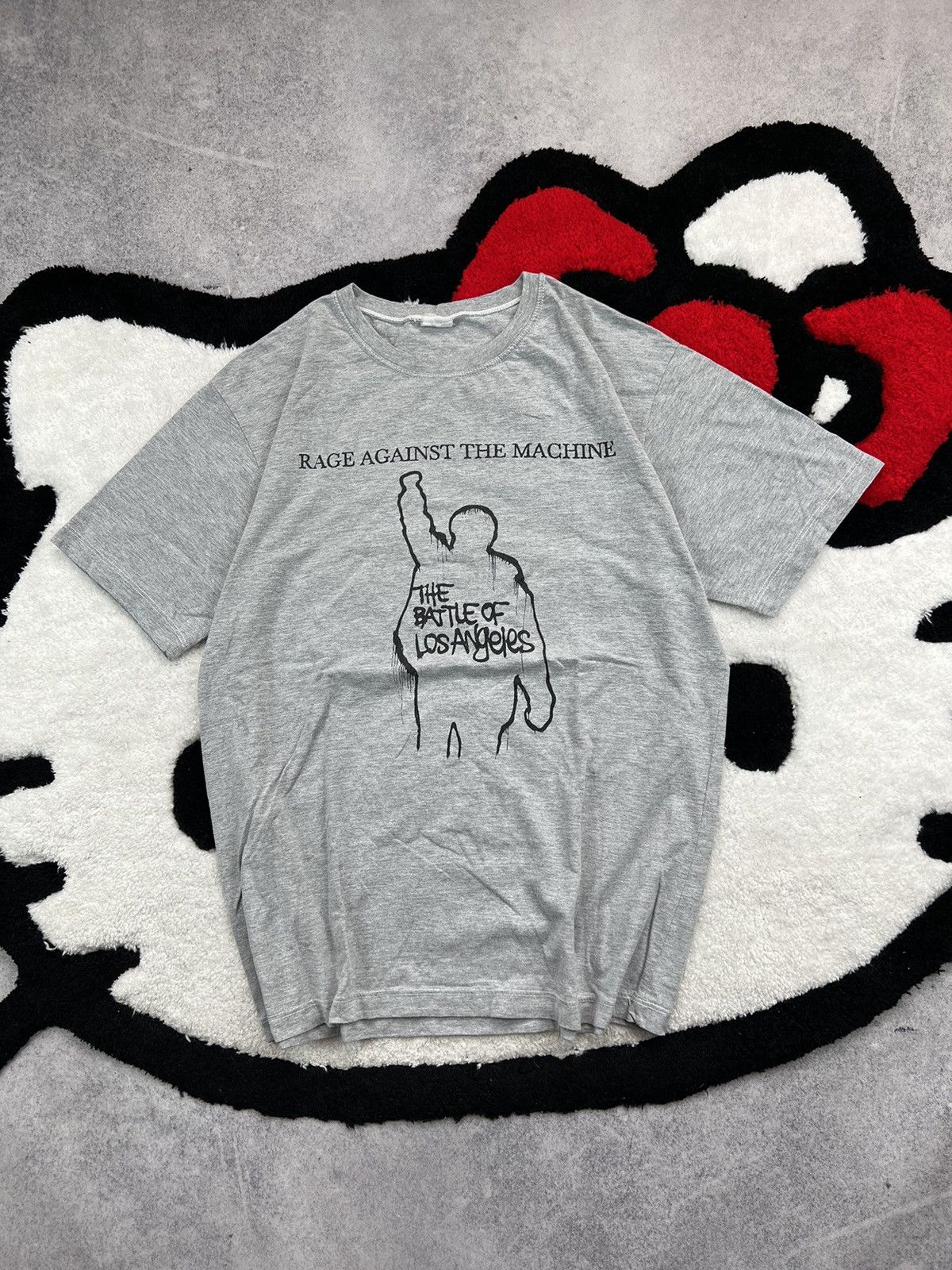 Band Tees Rage Against The Machine Battle Of LA Vintage Y2K Tee Shirt Size US M / EU 48-50 / 2 - 1 Thumbnail