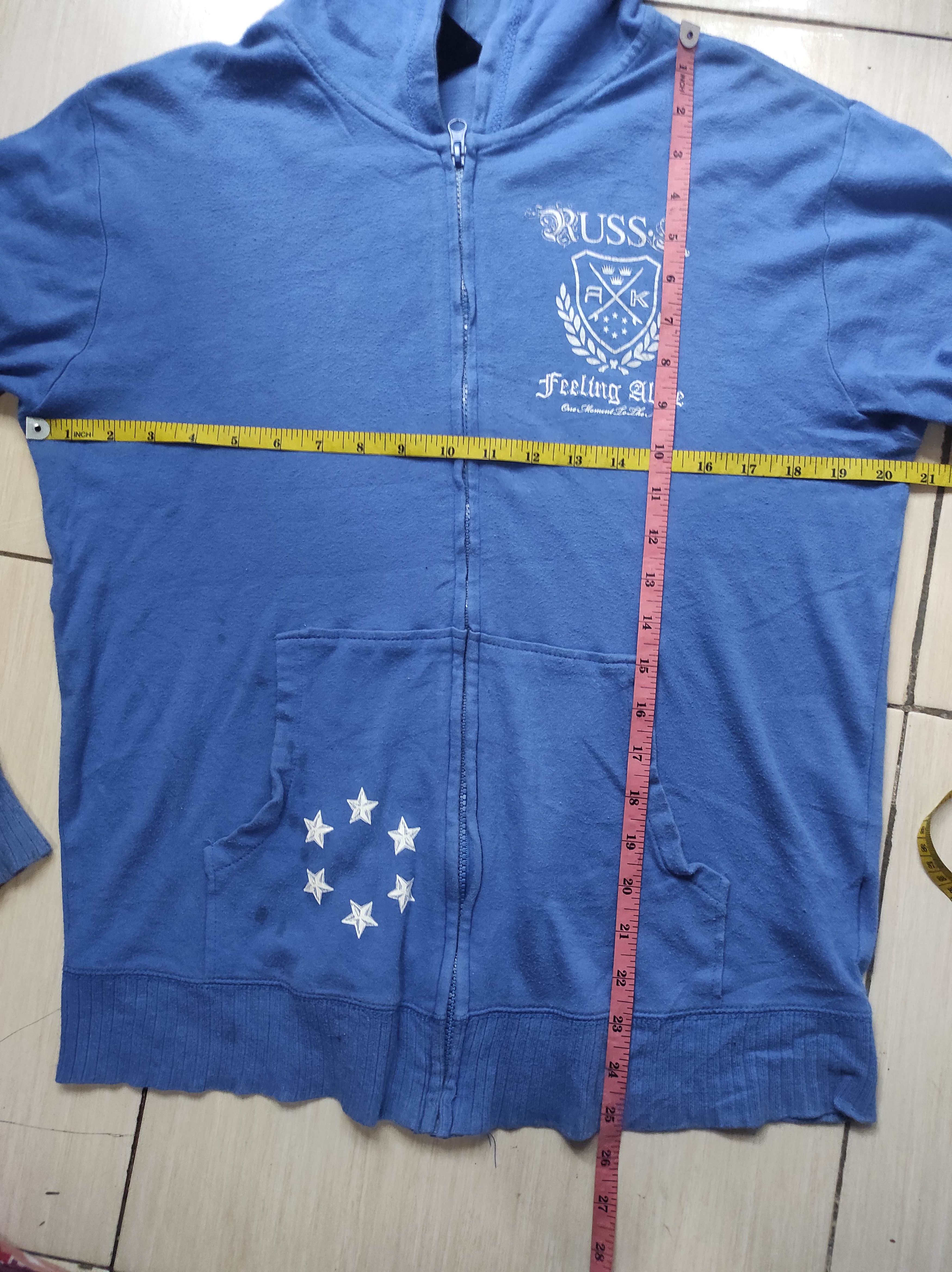 Japanese Brand Russ-K Zip Fur Hoodie IfSixWasNine LGB style Size US S / EU 44-46 / 1 - 20 Thumbnail
