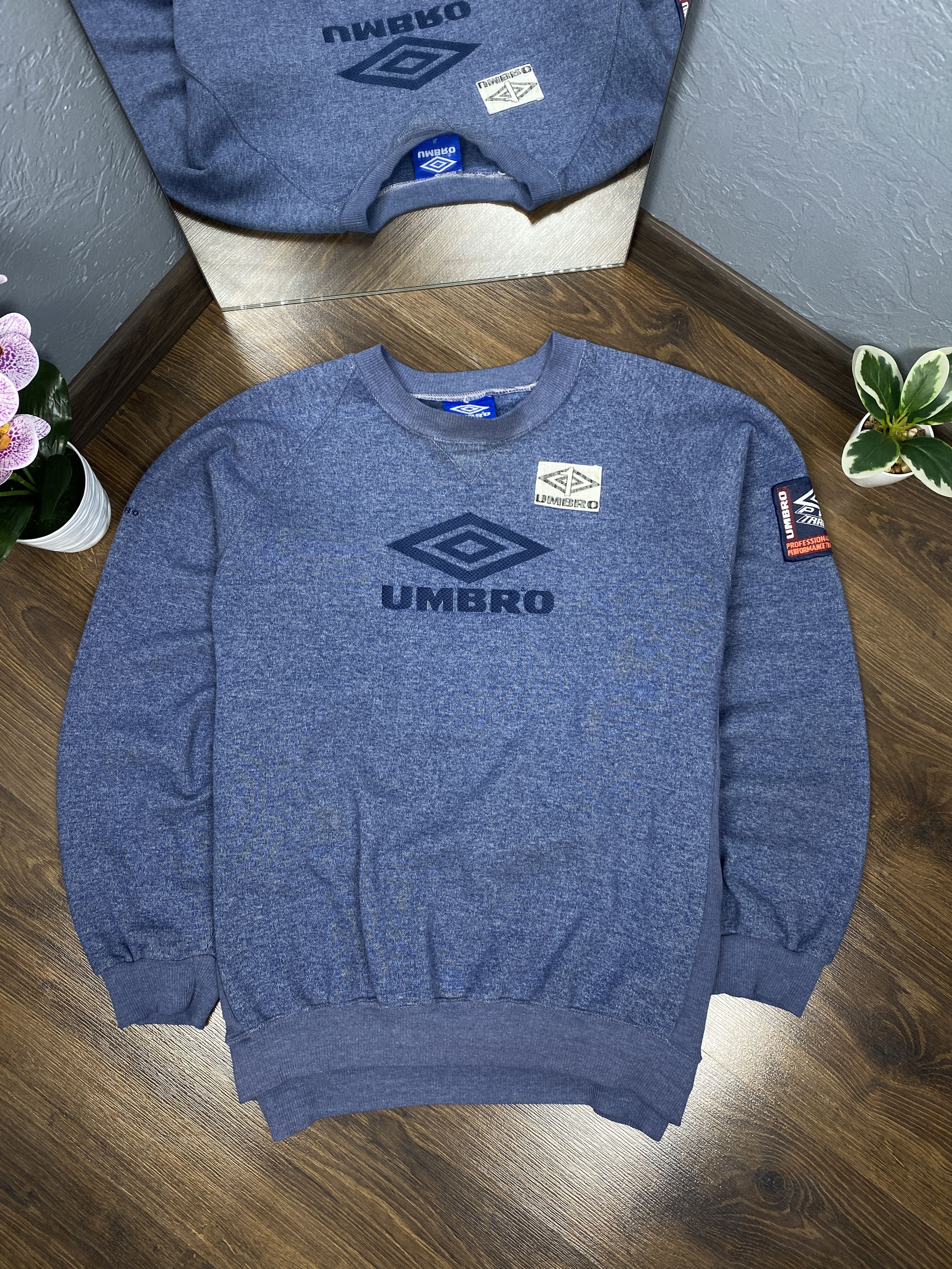 Umbro × Vintage Umbro vintage big logo sweatshirt Size US XL / EU 56 / 4 - 1 Thumbnail