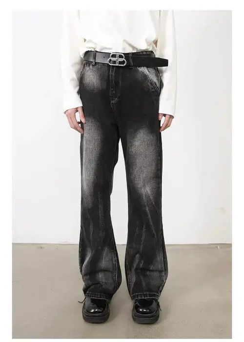 Japanese Brand Opium Cargo Stack Denim Jeans, Utility Washed Jeans Size US 32 / EU 48 - 6 Thumbnail