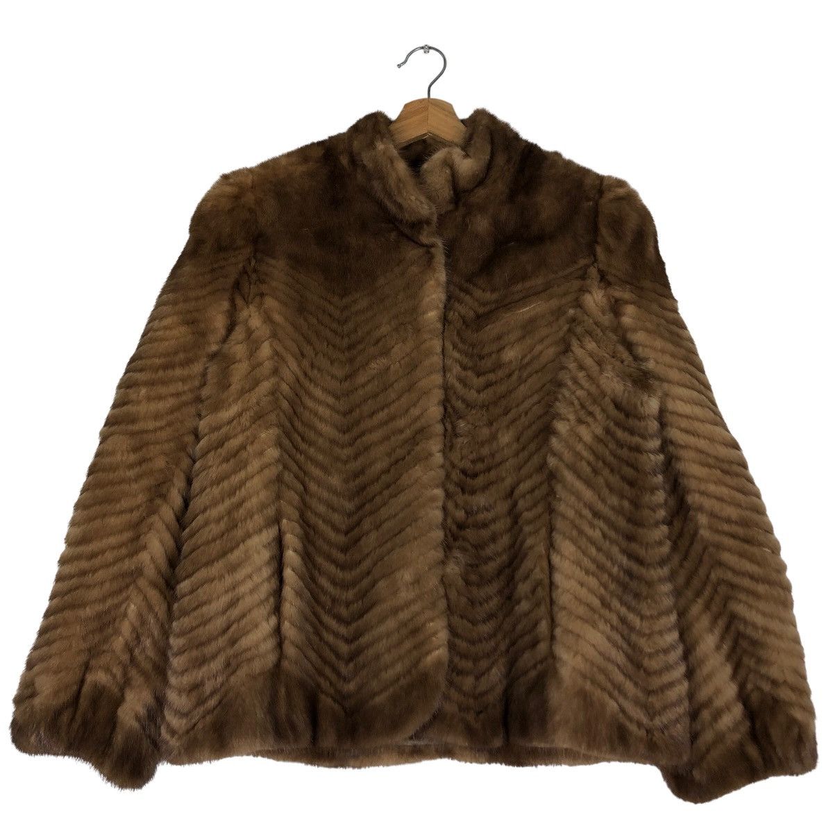 Japanese Brand 🔥Vtg Saga Fox Fur Design Inspire Fur Flash Jacket Size US M / EU 48-50 / 2 - 1 Thumbnail
