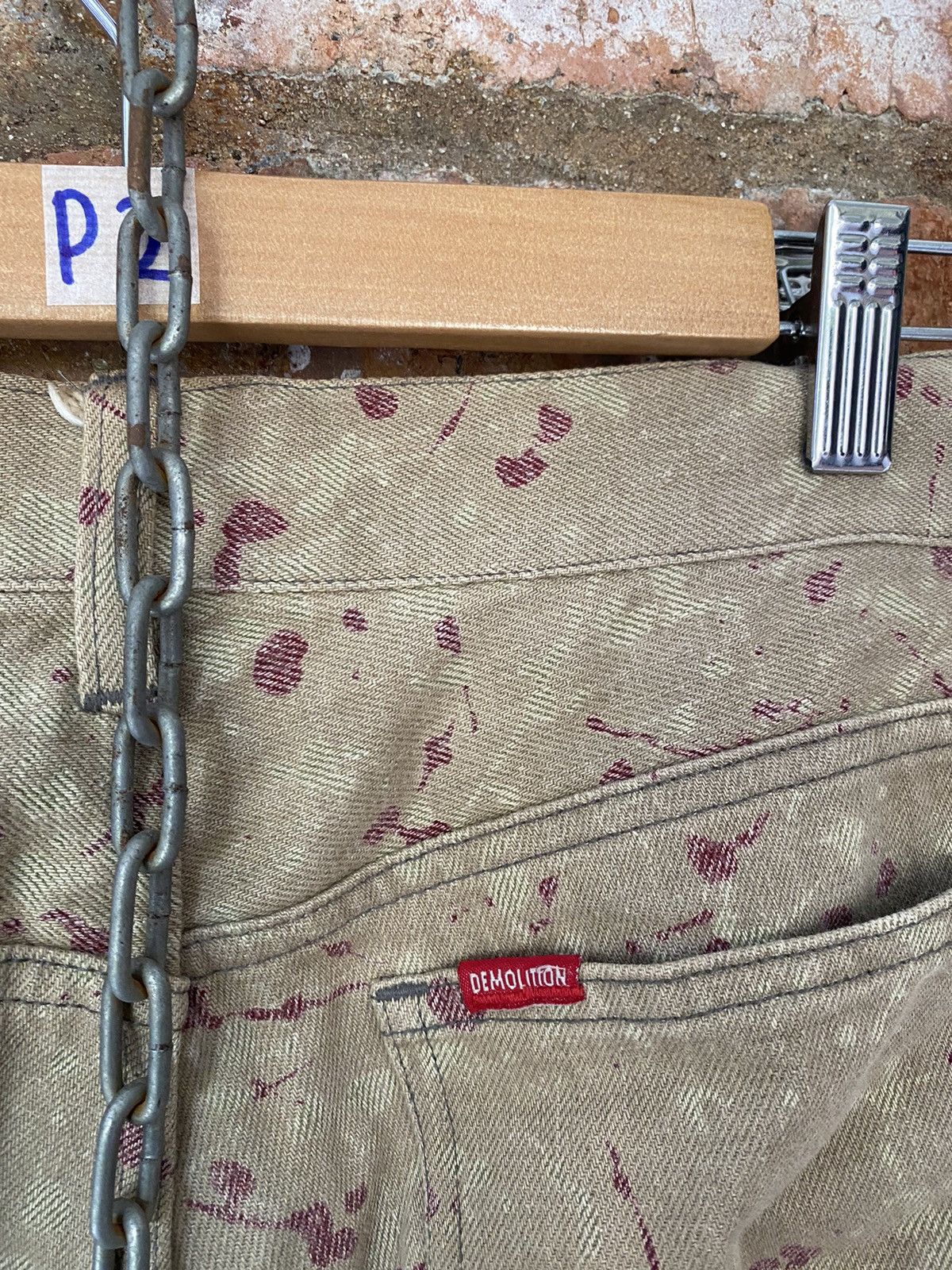 Tornado Mart 🔥2000s 291295 Homme Blood splash pants Size US 30 / EU 46 - 16 Thumbnail