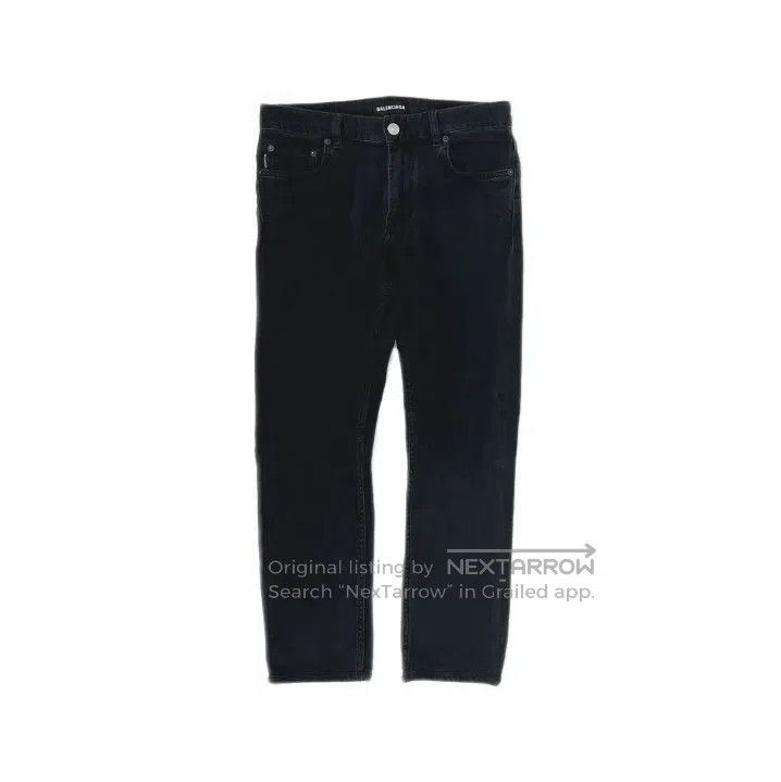 Balenciaga Balenciaga Black Casual Plain Pants. Size US 30 / EU 46 - 2 Thumbnail