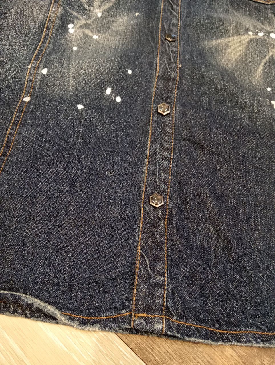 semanticdesign SEMANTIC DESIGN JAPAN PAINTER DENIM SHIRT - SIZE L Size US L / EU 52-54 / 3 - 5 Thumbnail