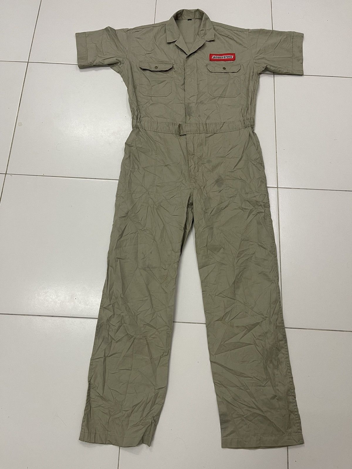 Sports Specialties Rare Vintage BRIDGESTONE Motorsport Racing Coveralls Size US L / EU 52-54 / 3 - 4 Thumbnail