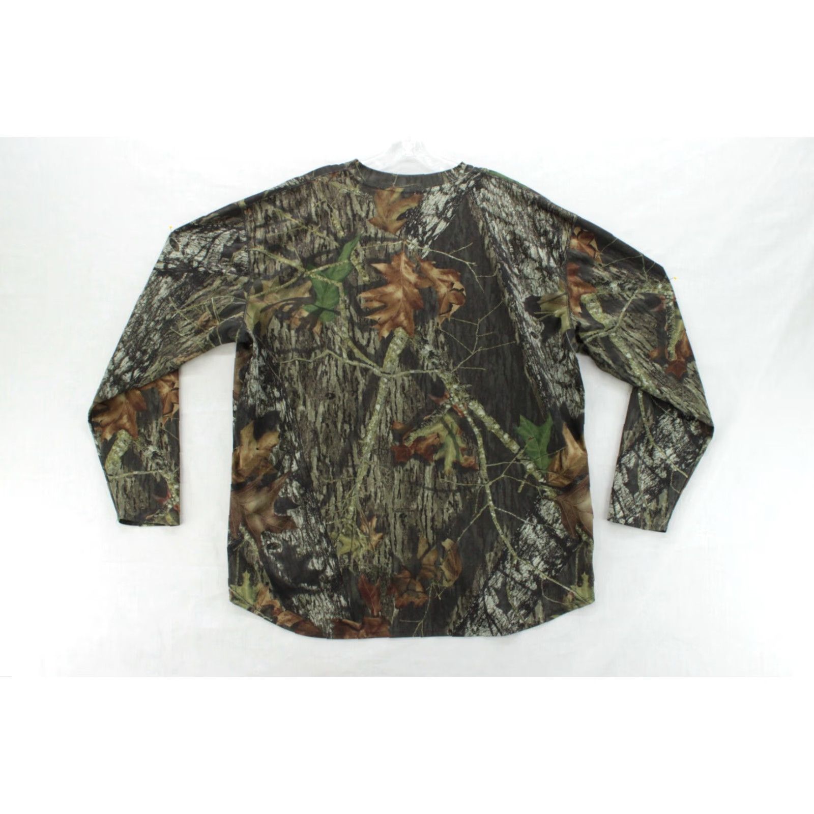 Vintage VINTAGE not applicable; Mossy Oak Break Up Camo Shirt Mens 2XL Woodland Green Longsleeve Pullover V Neck Size US XXL / EU 58 / 5 - 3 Thumbnail