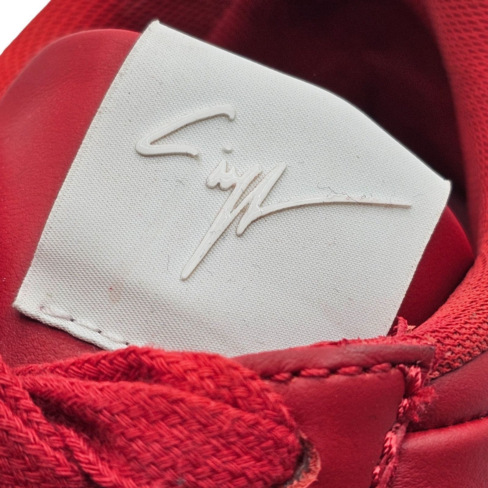 Giuseppe Zanotti Cobra Sneakers - Leather - Red - 45 $995 Size US 12 / EU 45 - 10 Thumbnail