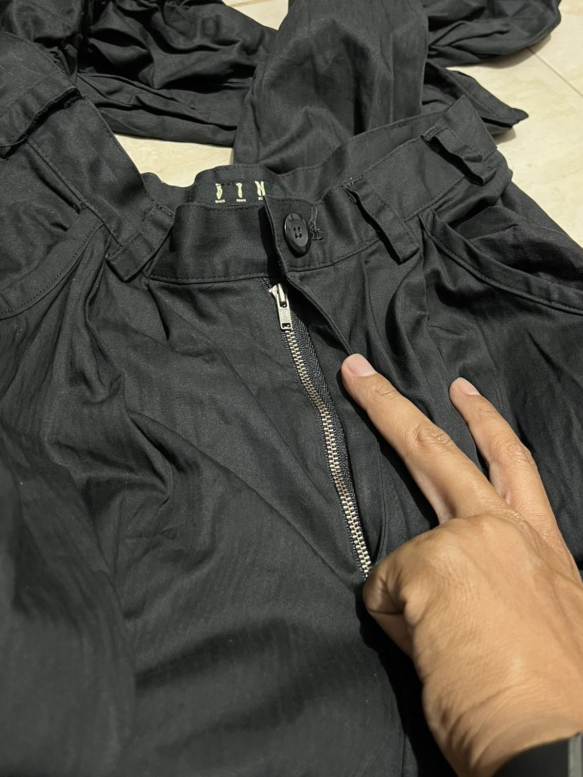Japanese Brand Black Peace Now Bondage Pant Vkei Vampire Size US 28 / EU 44 - 7 Thumbnail