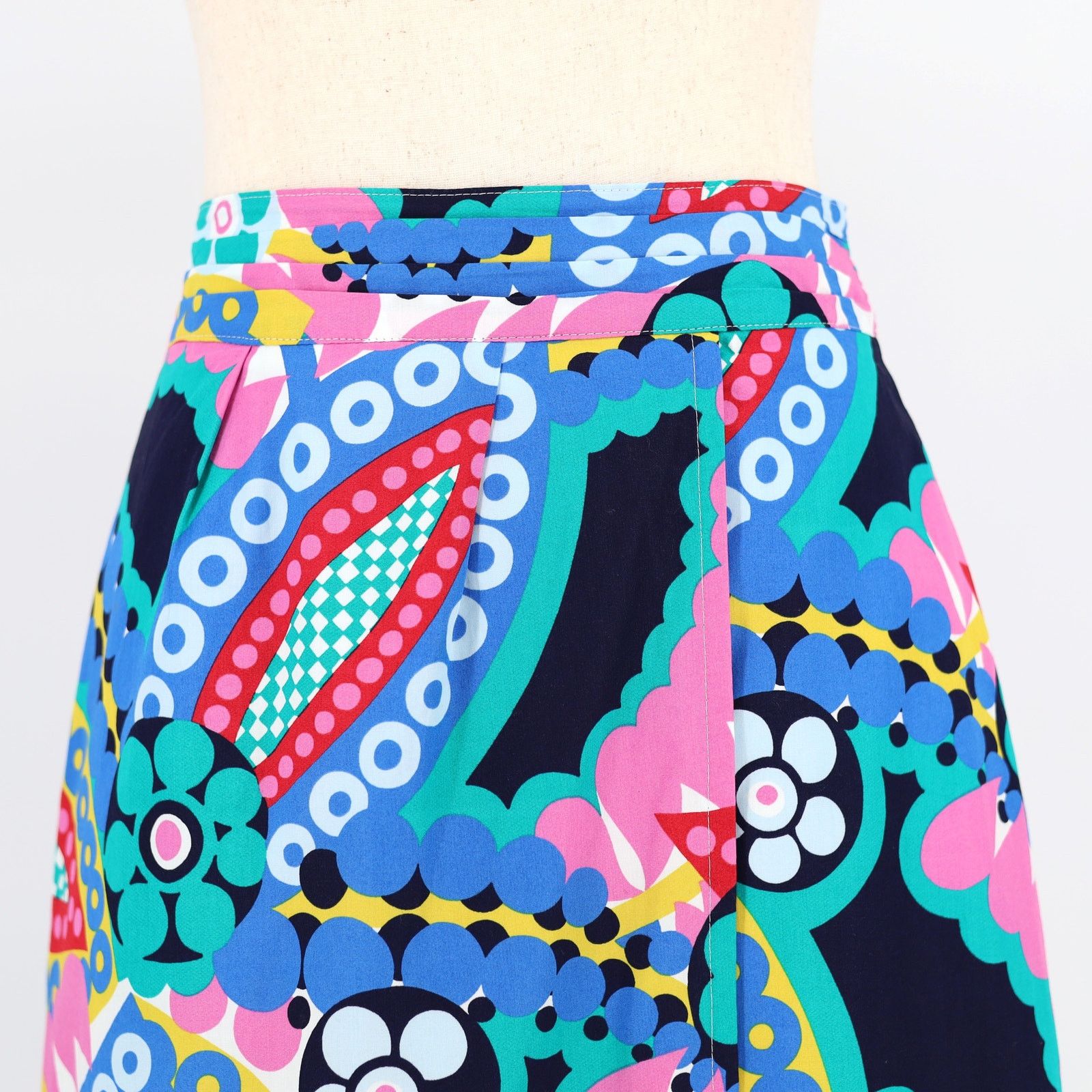 J.Crew J.Crew Women Cotton Multi Tie-back Midi Tulip Skirt US 4 Size 27" / US 4 / IT 40 - 2 Thumbnail