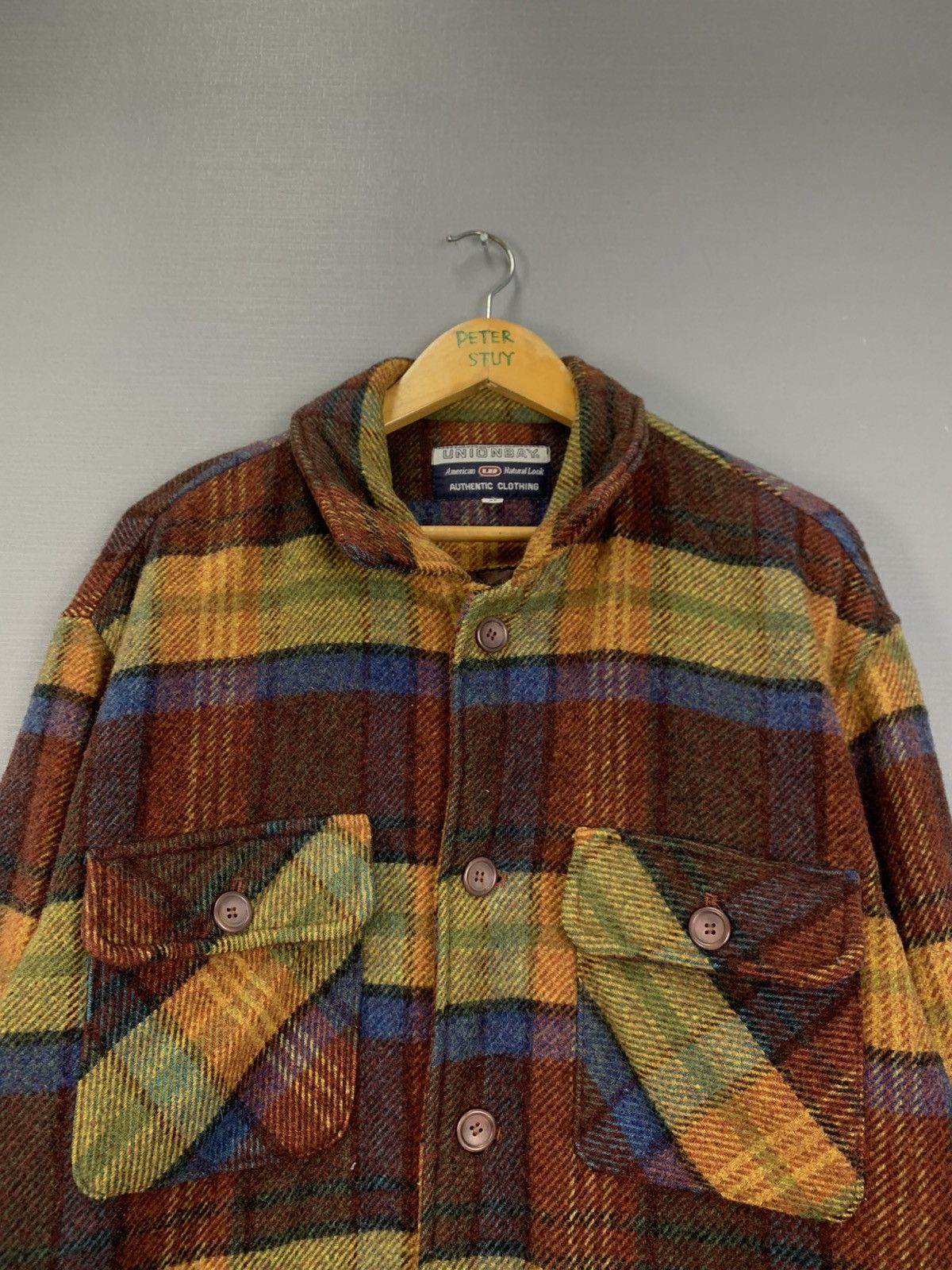 UNIONBAY × Vintage Vintage Union Bay Tartan Jacket Size US S / EU 44-46 / 1 - 7 Thumbnail