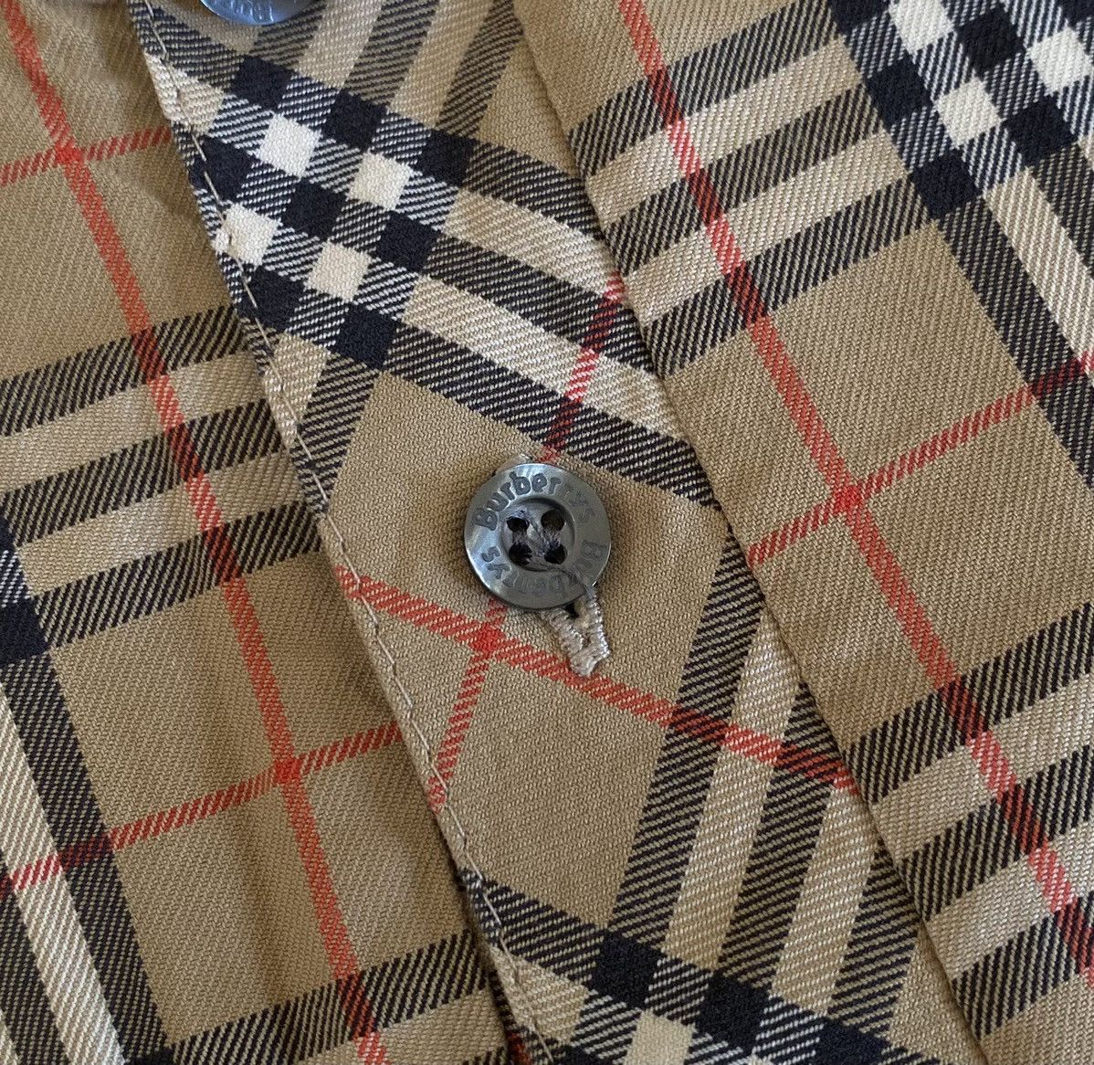 Burberry Burberry’s Nova Check Polo x Vintage x Luxury Size US L / EU 52-54 / 3 - 5 Thumbnail