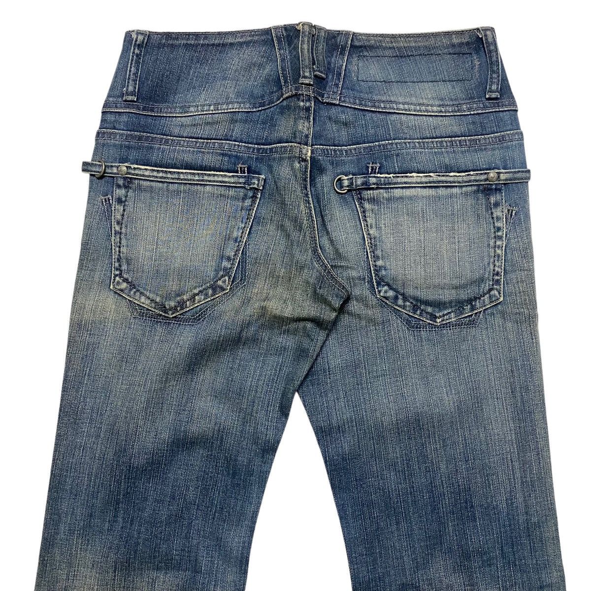 Marithe + Francois Girbaud Marithe Francois Girbaud Denim Flare Jeans Size 28" / US 6 / IT 42 - 9 Thumbnail