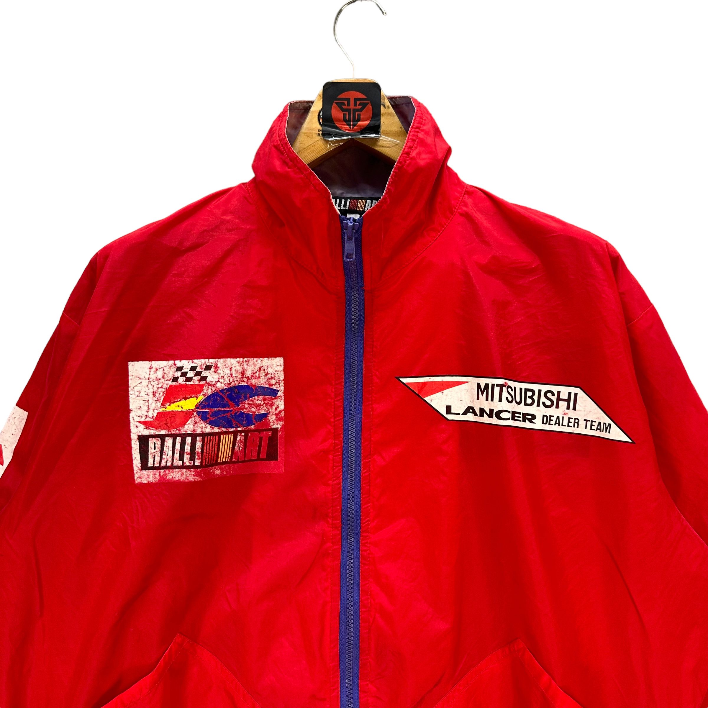 Vintage RALLI ART MITSUBISHI LANCEL MOTOR PORTS JACKET #7473-148 Size US L / EU 52-54 / 3 - 6 Thumbnail