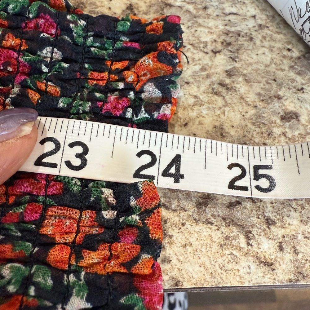Topshop Top shop size 4 long sleeve multicolor blouse Size S / US 4 / IT 40 - 3 Thumbnail