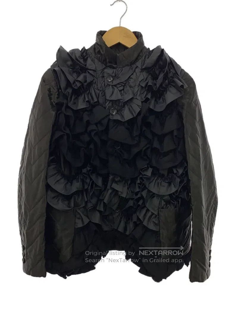 Comme des Garcons Comme Des Garcons Black vintage lace stitching coat Size S / US 4 / IT 40 - 1 Thumbnail