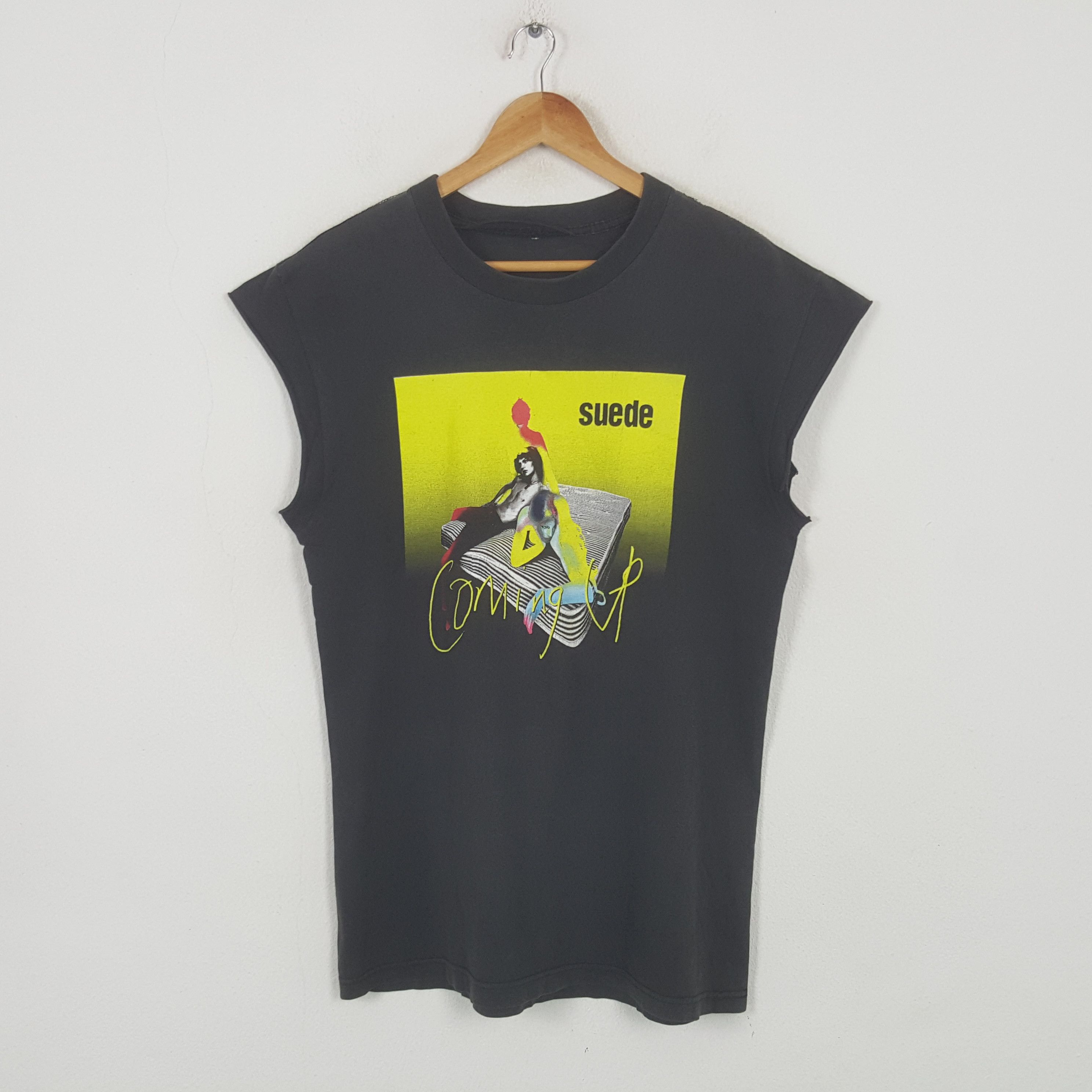 Band Tees Vintage Suede Coming Up English Rock Band Tshirt 32 Size US M / EU 48-50 / 2 - 1 Thumbnail