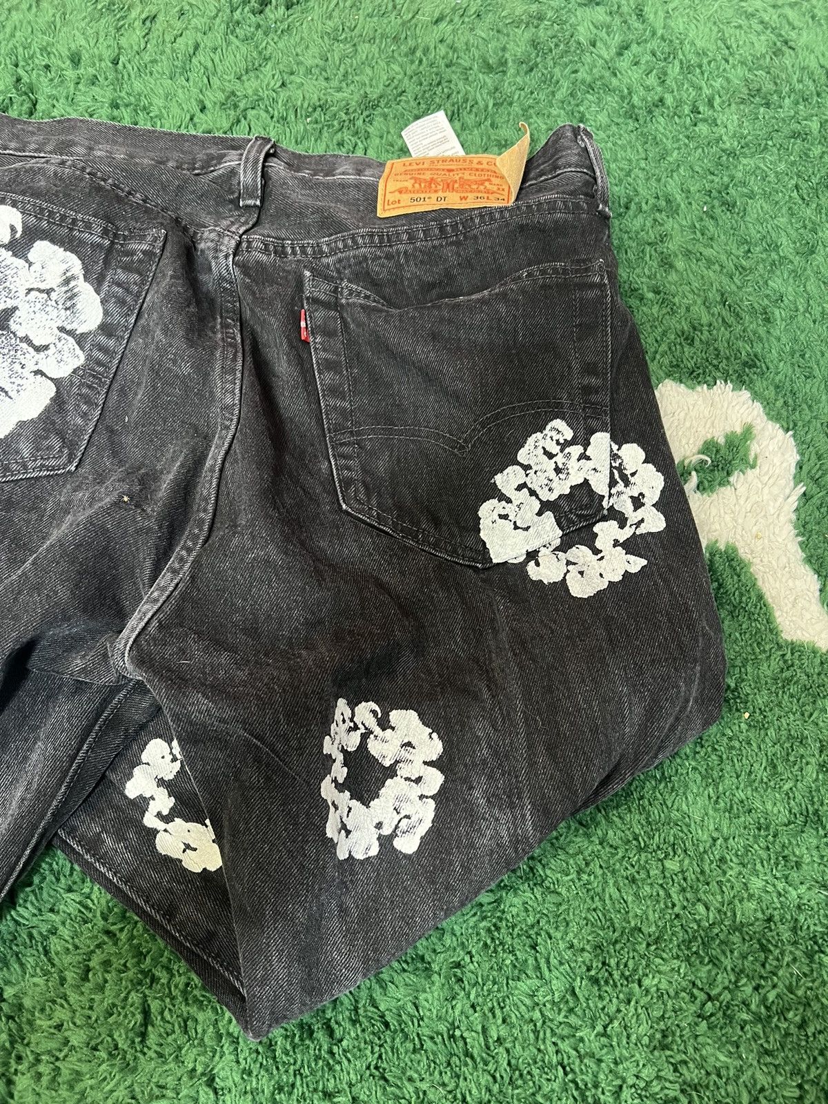 DENIM TEARS Denim Tears X Levis Cotton Wreath jeans Black Size US 36 / EU 52 - 6 Thumbnail