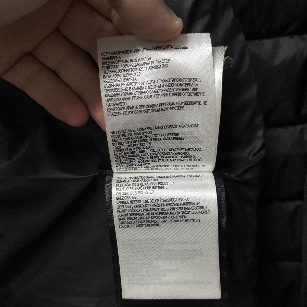 Canada Goose Canada goose puffer jacket black label Size L Size US L / EU 52-54 / 3 - 21 Thumbnail